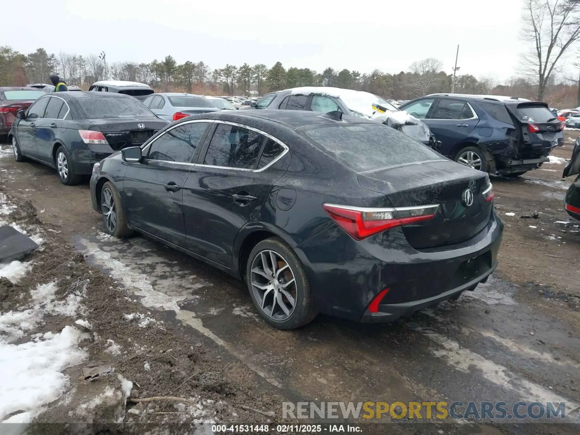 3 fotografías del automóvil dañado 19UDE2F72LA012086 ACURA ILX 2020