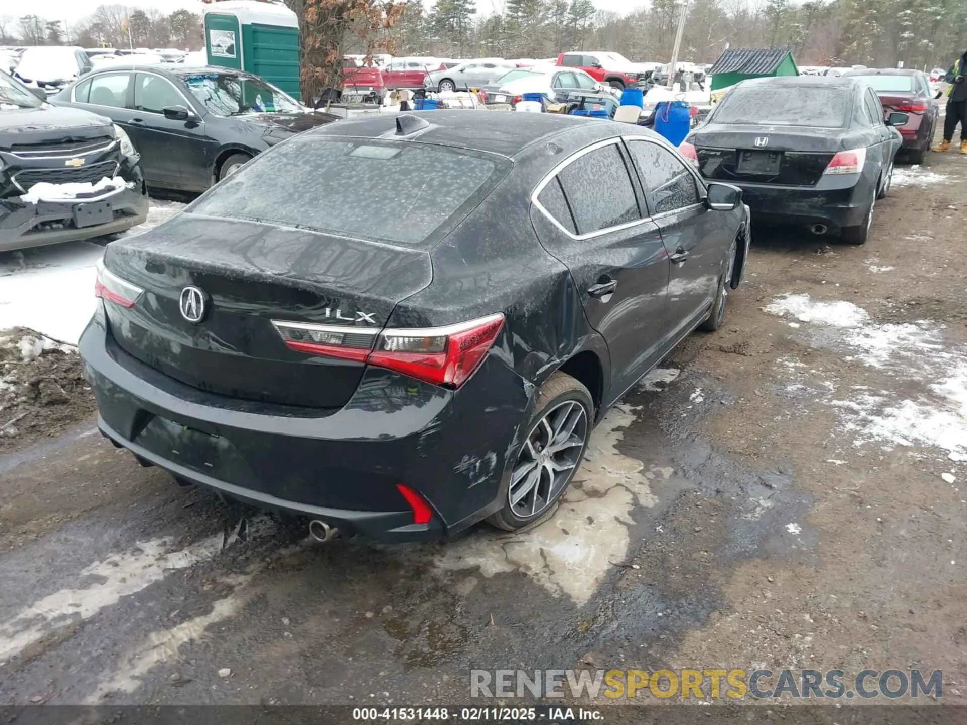 4 fotografías del automóvil dañado 19UDE2F72LA012086 ACURA ILX 2020