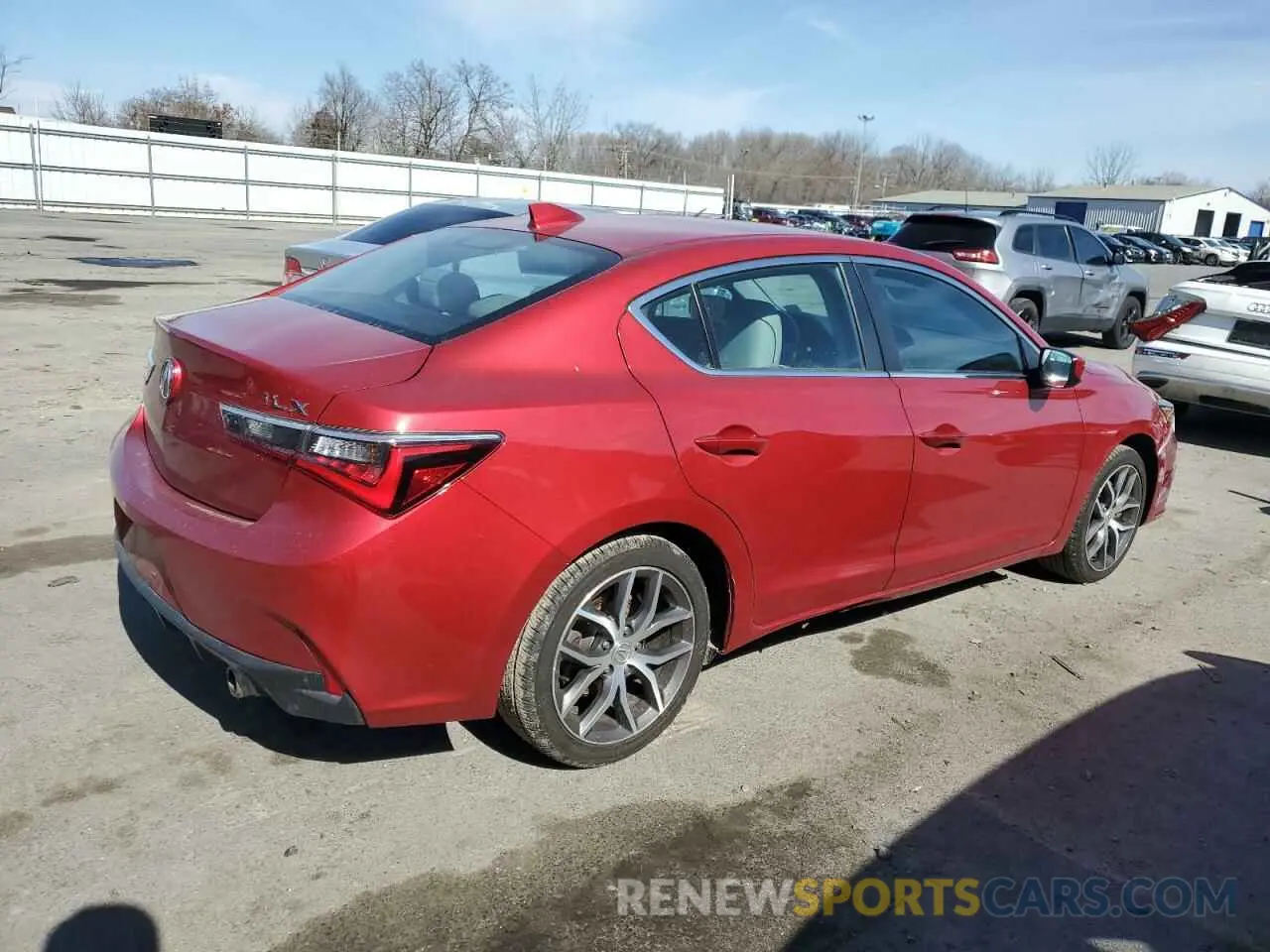 3 fotografías del automóvil dañado 19UDE2F75LA003947 ACURA ILX 2020