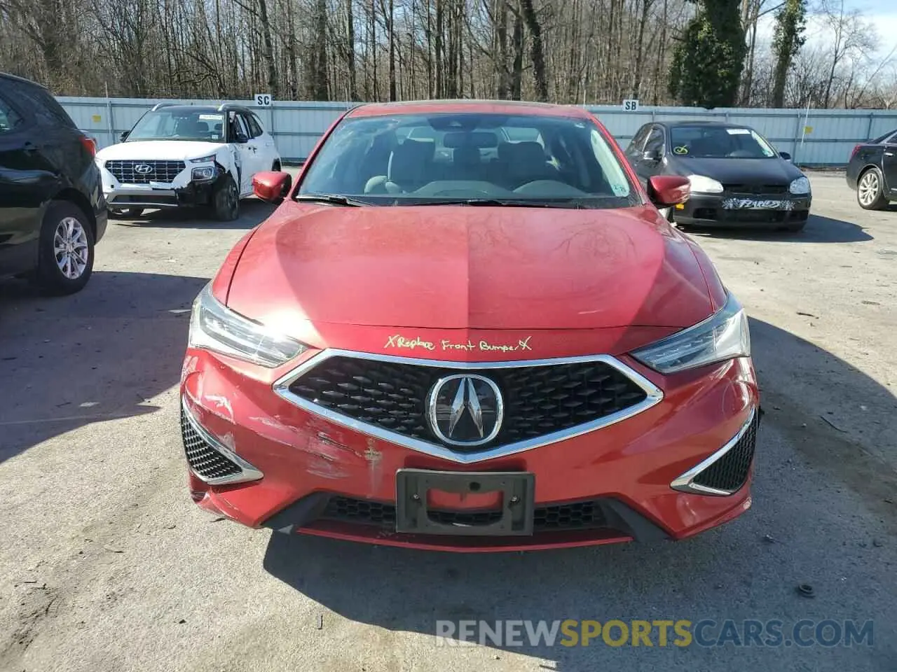 5 fotografías del automóvil dañado 19UDE2F75LA003947 ACURA ILX 2020