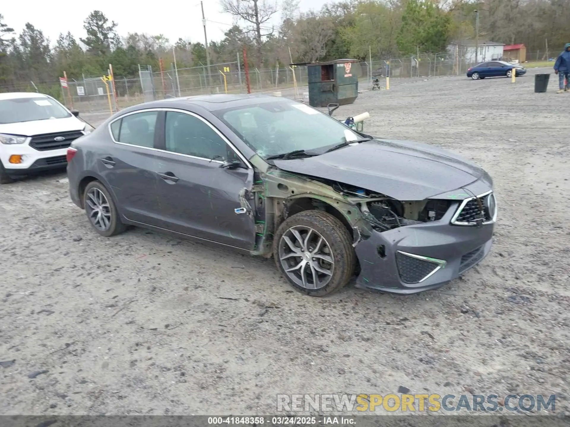 1 fotografías del automóvil dañado 19UDE2F75LA008758 ACURA ILX 2020