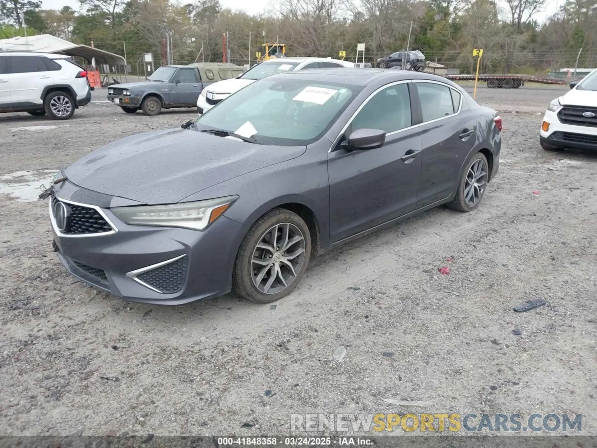 2 fotografías del automóvil dañado 19UDE2F75LA008758 ACURA ILX 2020