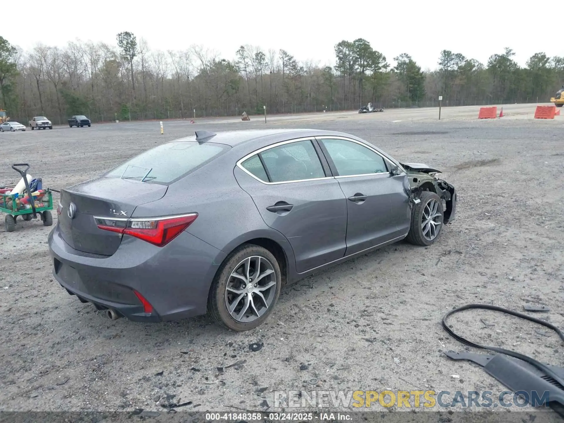 4 fotografías del automóvil dañado 19UDE2F75LA008758 ACURA ILX 2020