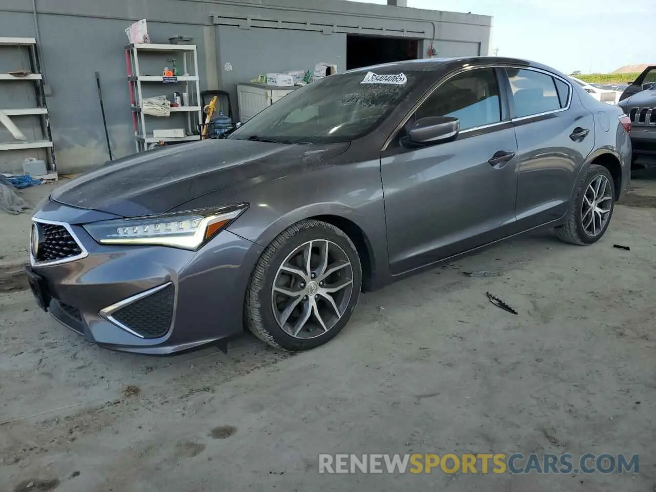 1 fotografías del automóvil dañado 19UDE2F76LA004606 ACURA ILX 2020