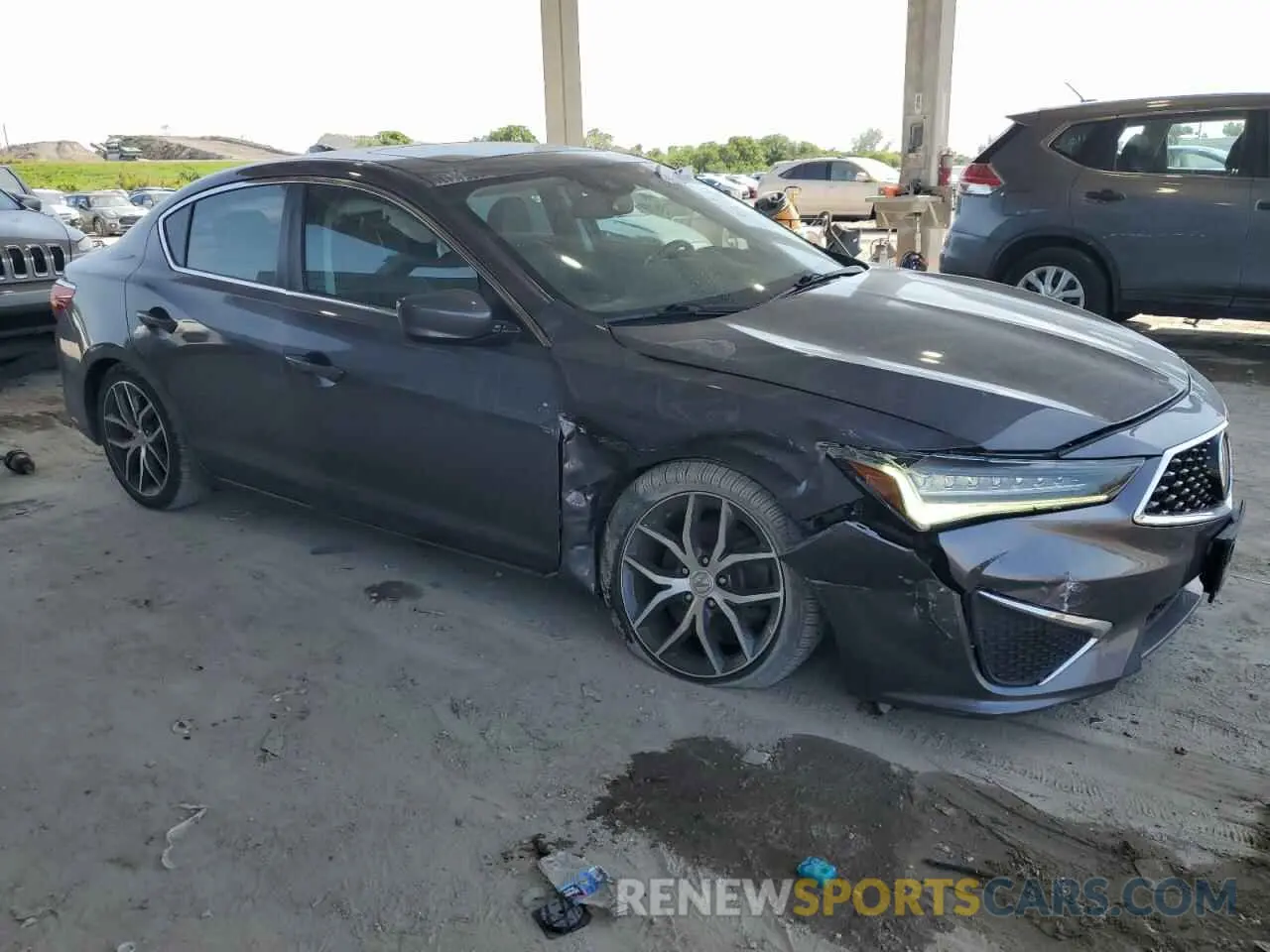 4 fotografías del automóvil dañado 19UDE2F76LA004606 ACURA ILX 2020