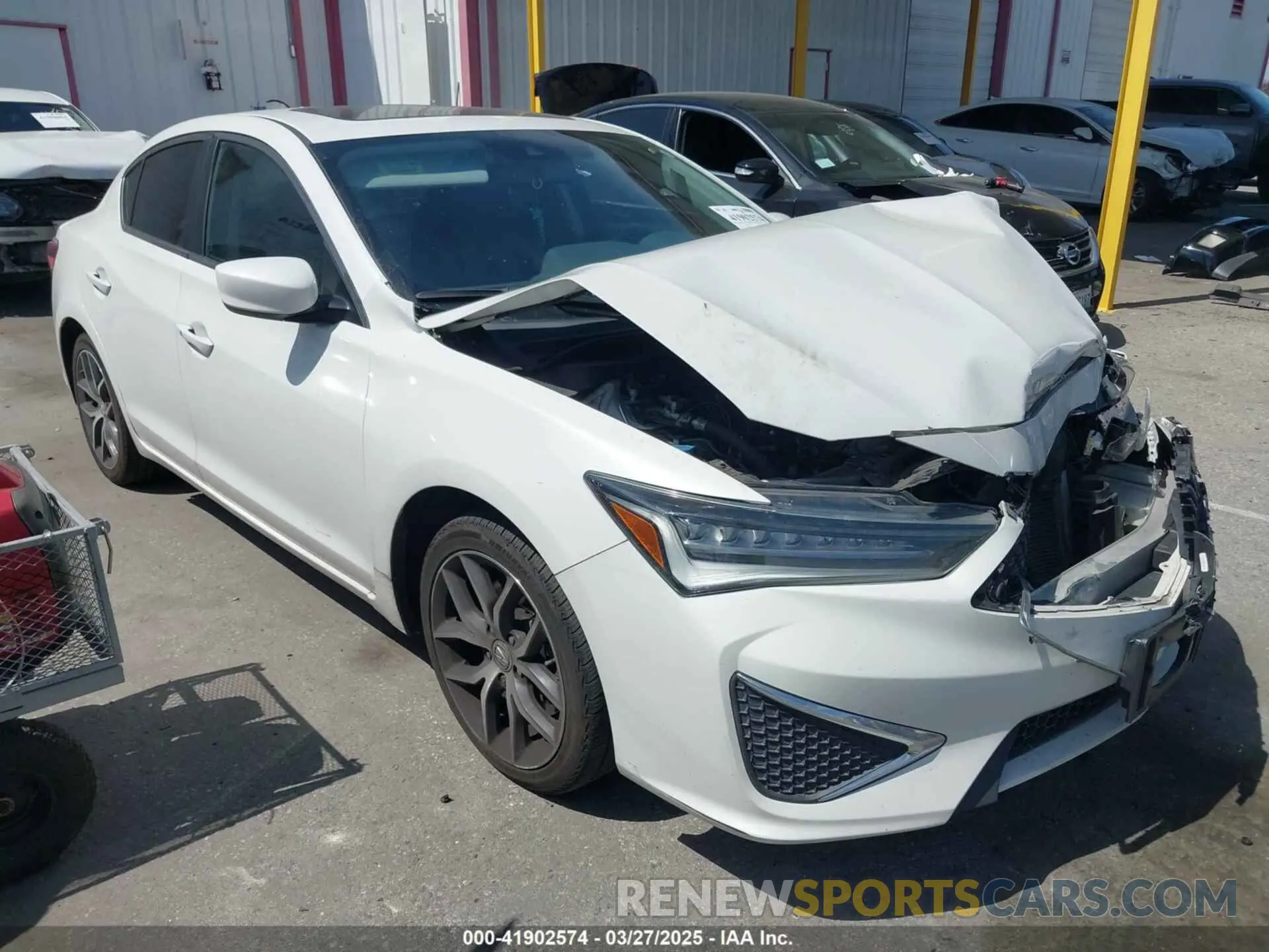 13 fotografías del automóvil dañado 19UDE2F76LA009773 ACURA ILX 2020
