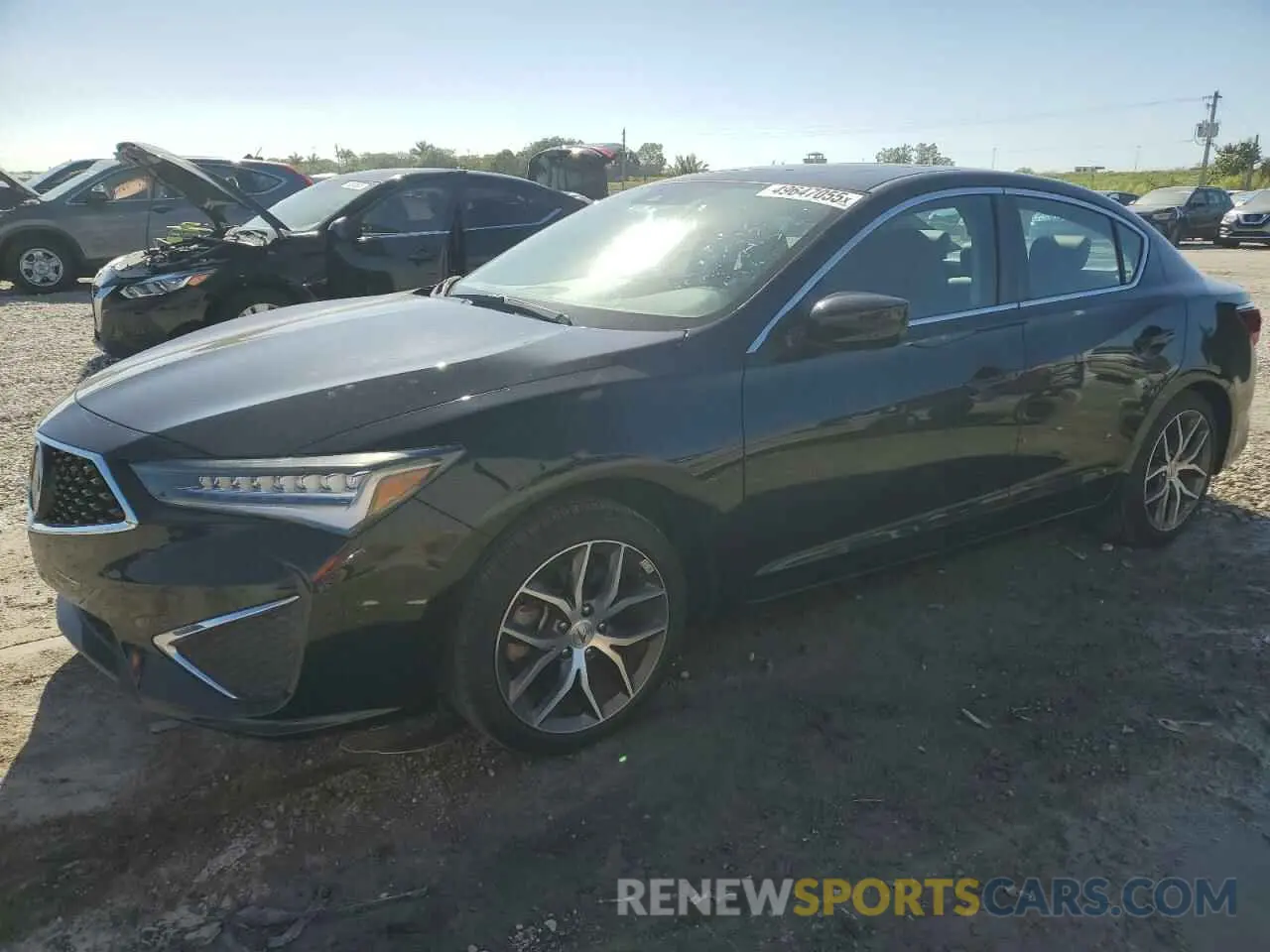 1 fotografías del automóvil dañado 19UDE2F78LA000802 ACURA ILX 2020
