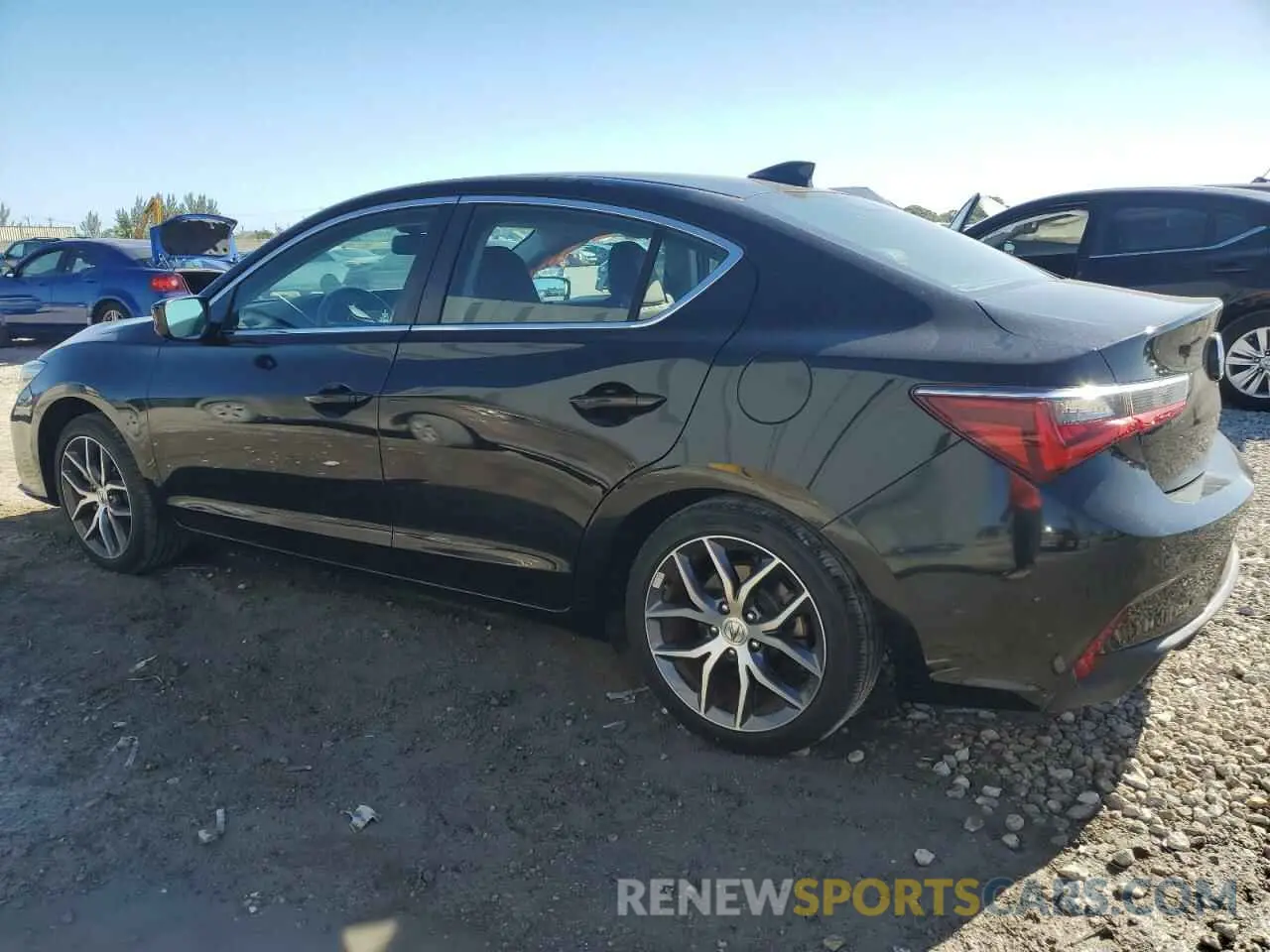 2 fotografías del automóvil dañado 19UDE2F78LA000802 ACURA ILX 2020