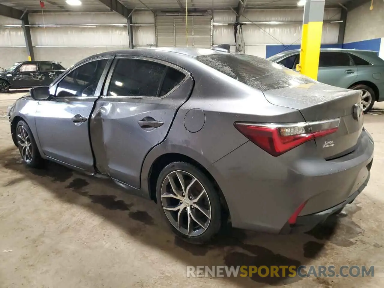 2 fotografías del automóvil dañado 19UDE2F78LA007863 ACURA ILX 2020