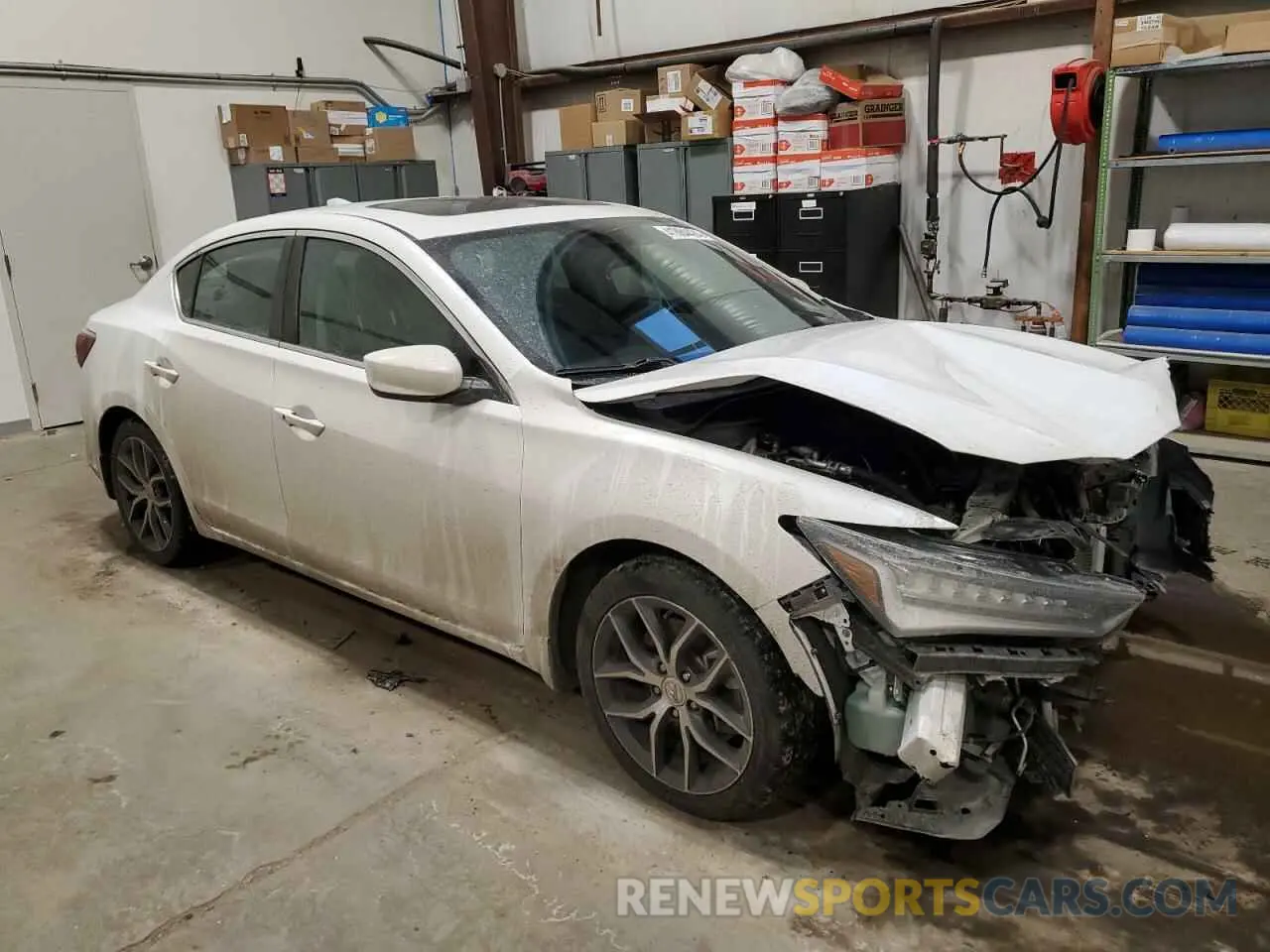 4 fotografías del automóvil dañado 19UDE2F78LA801083 ACURA ILX 2020