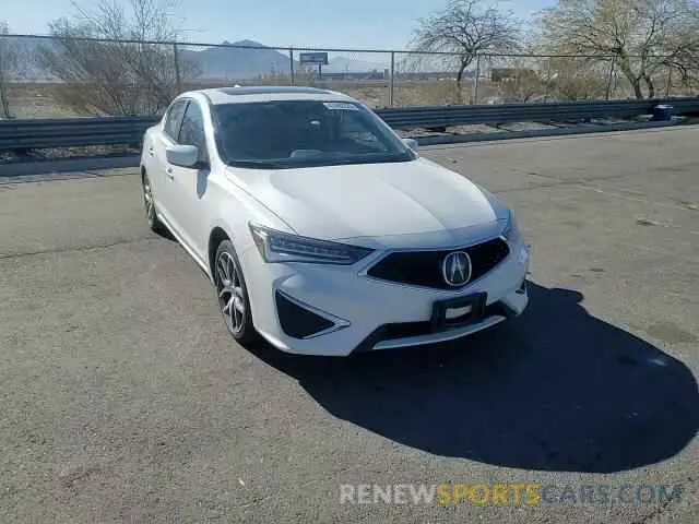 11 fotografías del automóvil dañado 19UDE2F79LA010268 ACURA ILX 2020