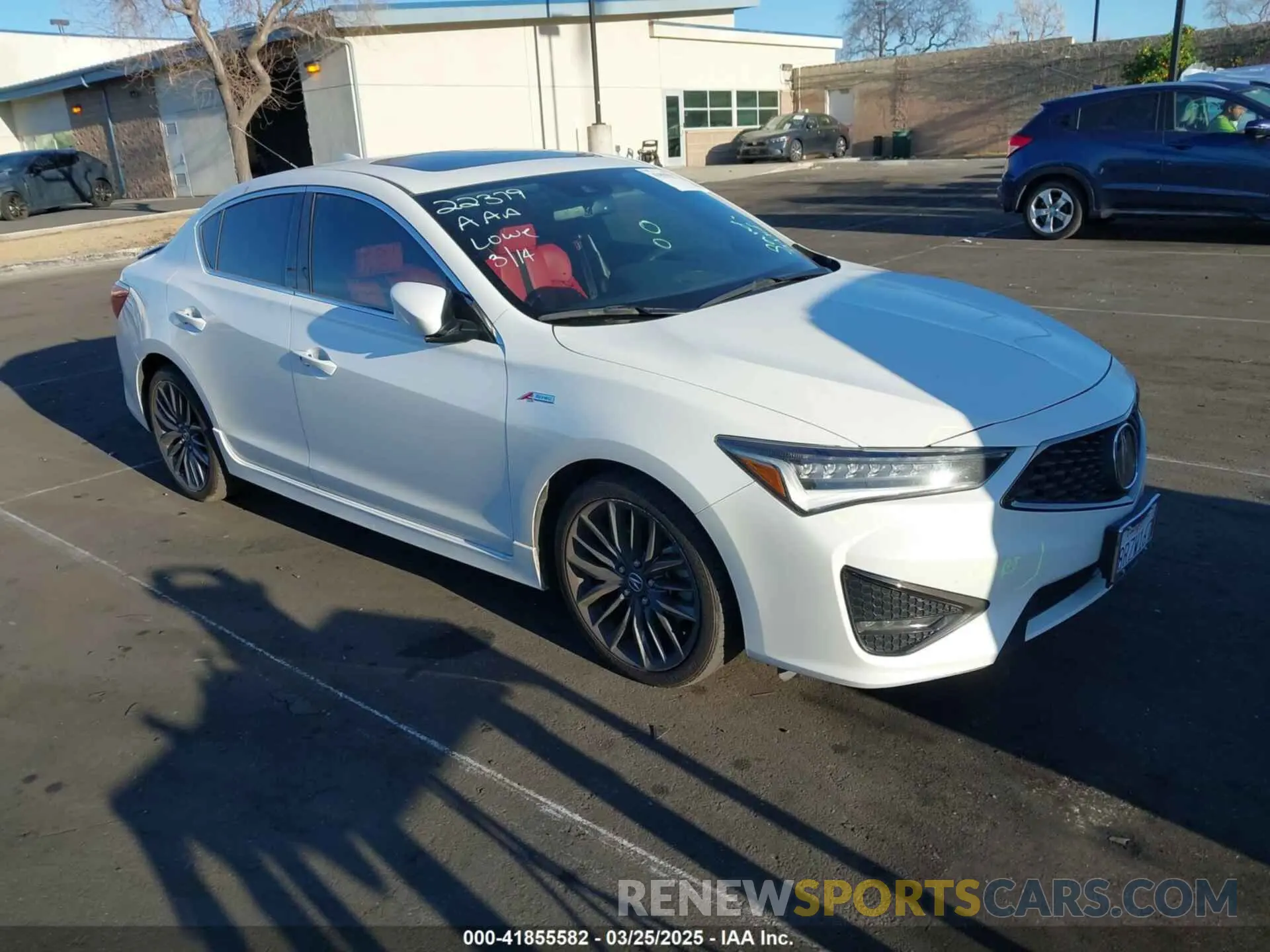 1 fotografías del automóvil dañado 19UDE2F80LA009275 ACURA ILX 2020