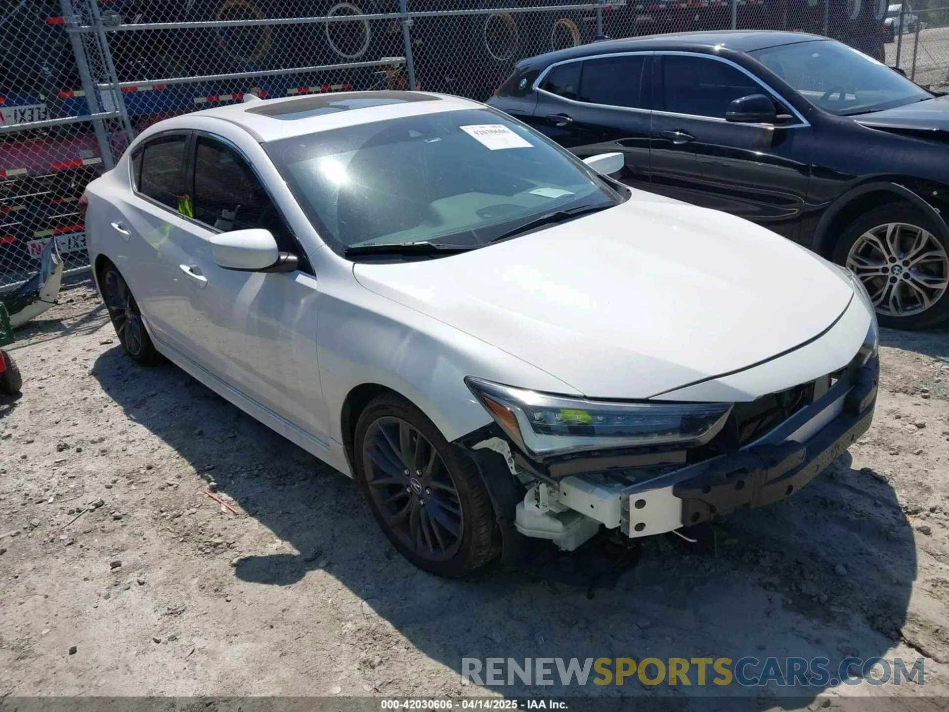 1 fotografías del automóvil dañado 19UDE2F82LA010007 ACURA ILX 2020