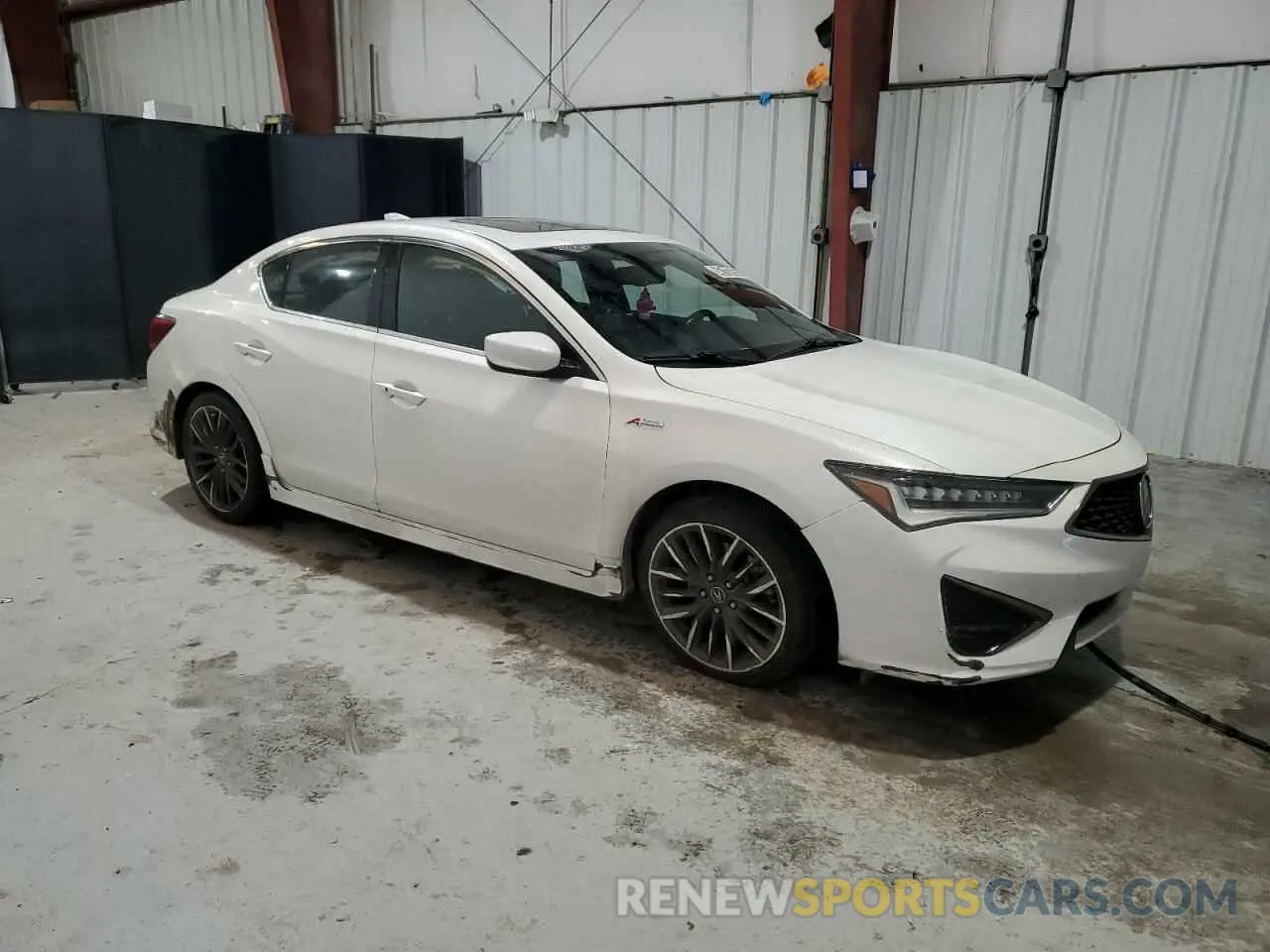 4 fotografías del automóvil dañado 19UDE2F83LA007424 ACURA ILX 2020