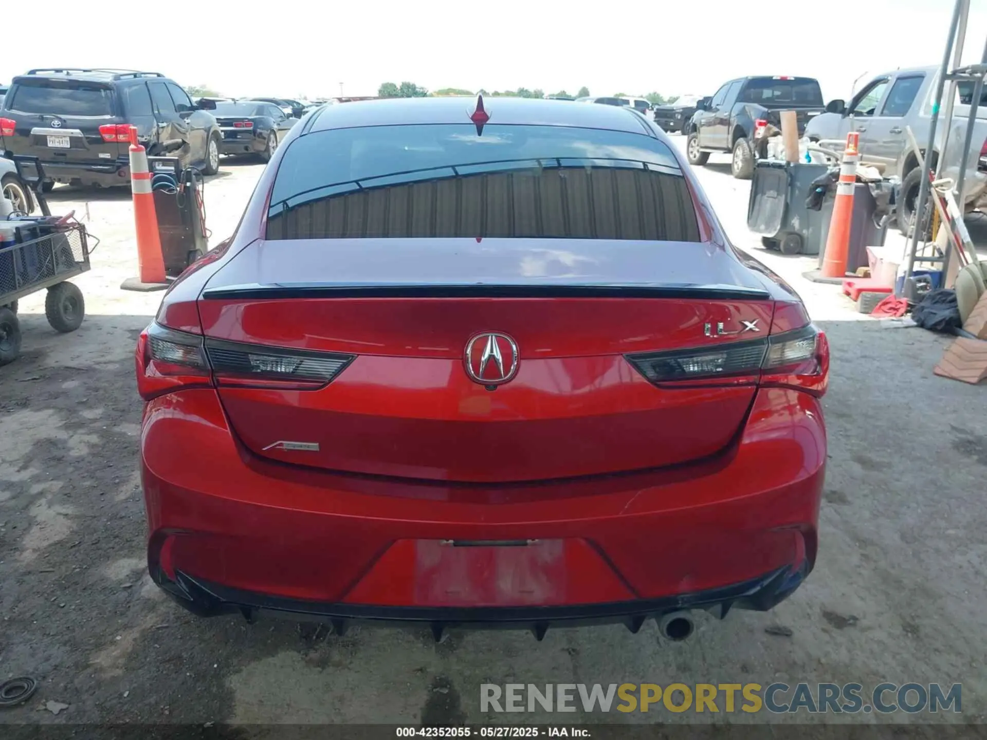 16 fotografías del automóvil dañado 19UDE2F85LA004444 ACURA ILX 2020