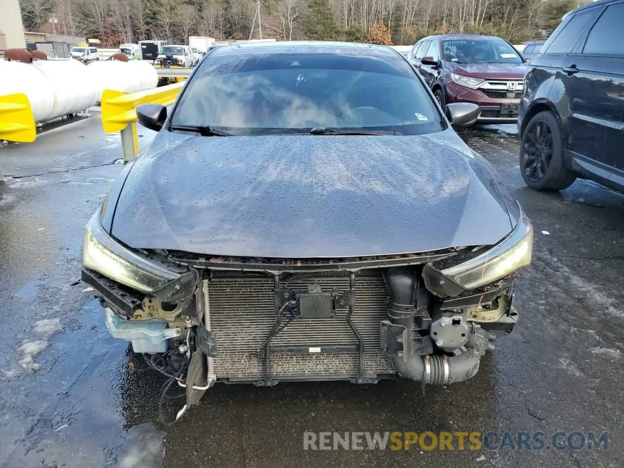 5 fotografías del automóvil dañado 19UDE2F86LA001990 ACURA ILX 2020