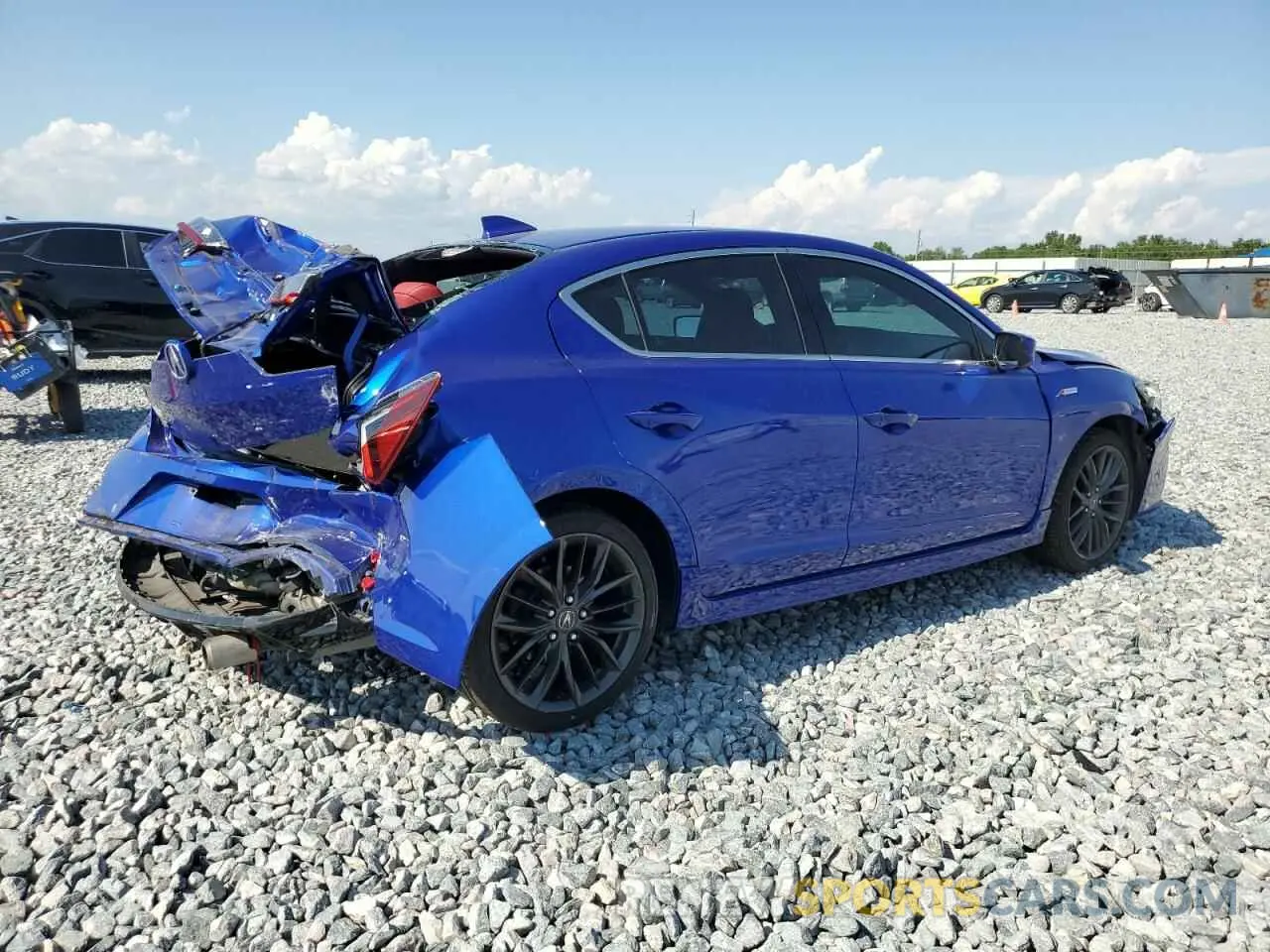 3 fotografías del automóvil dañado 19UDE2F88LA007998 ACURA ILX 2020