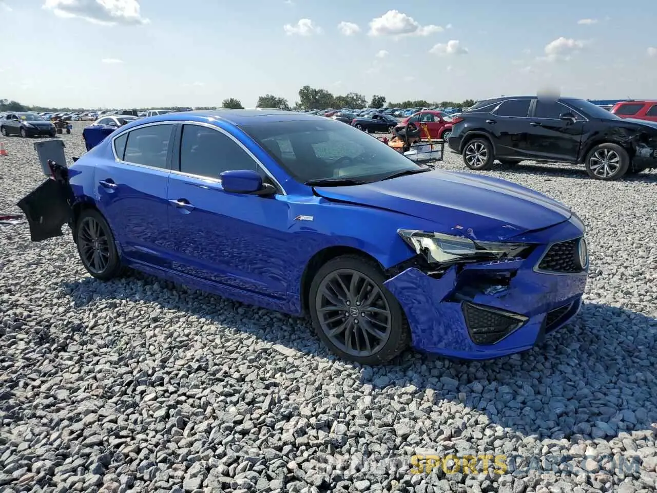 4 fotografías del automóvil dañado 19UDE2F88LA007998 ACURA ILX 2020