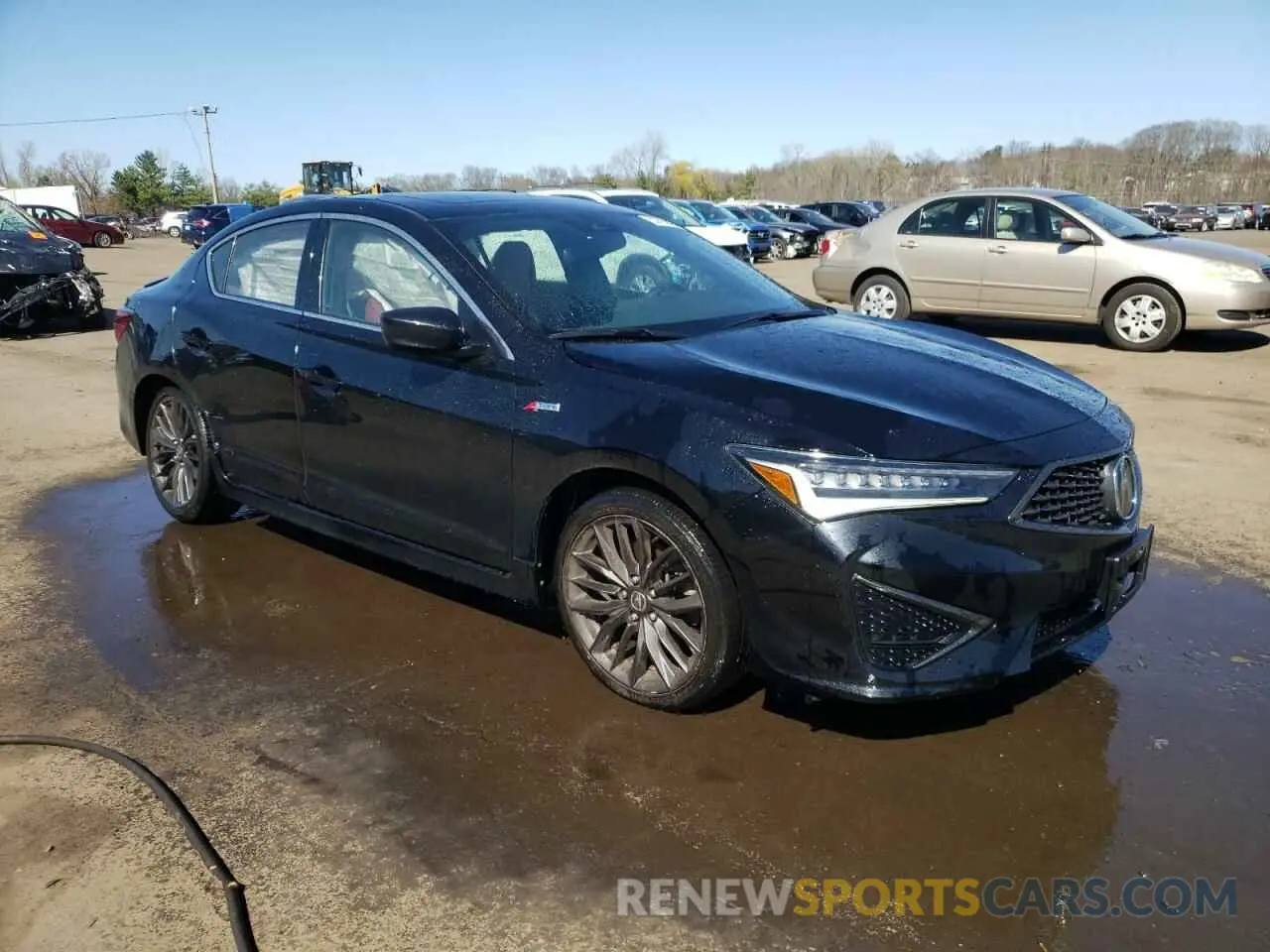 4 fotografías del automóvil dañado 19UDE2F89LA011445 ACURA ILX 2020