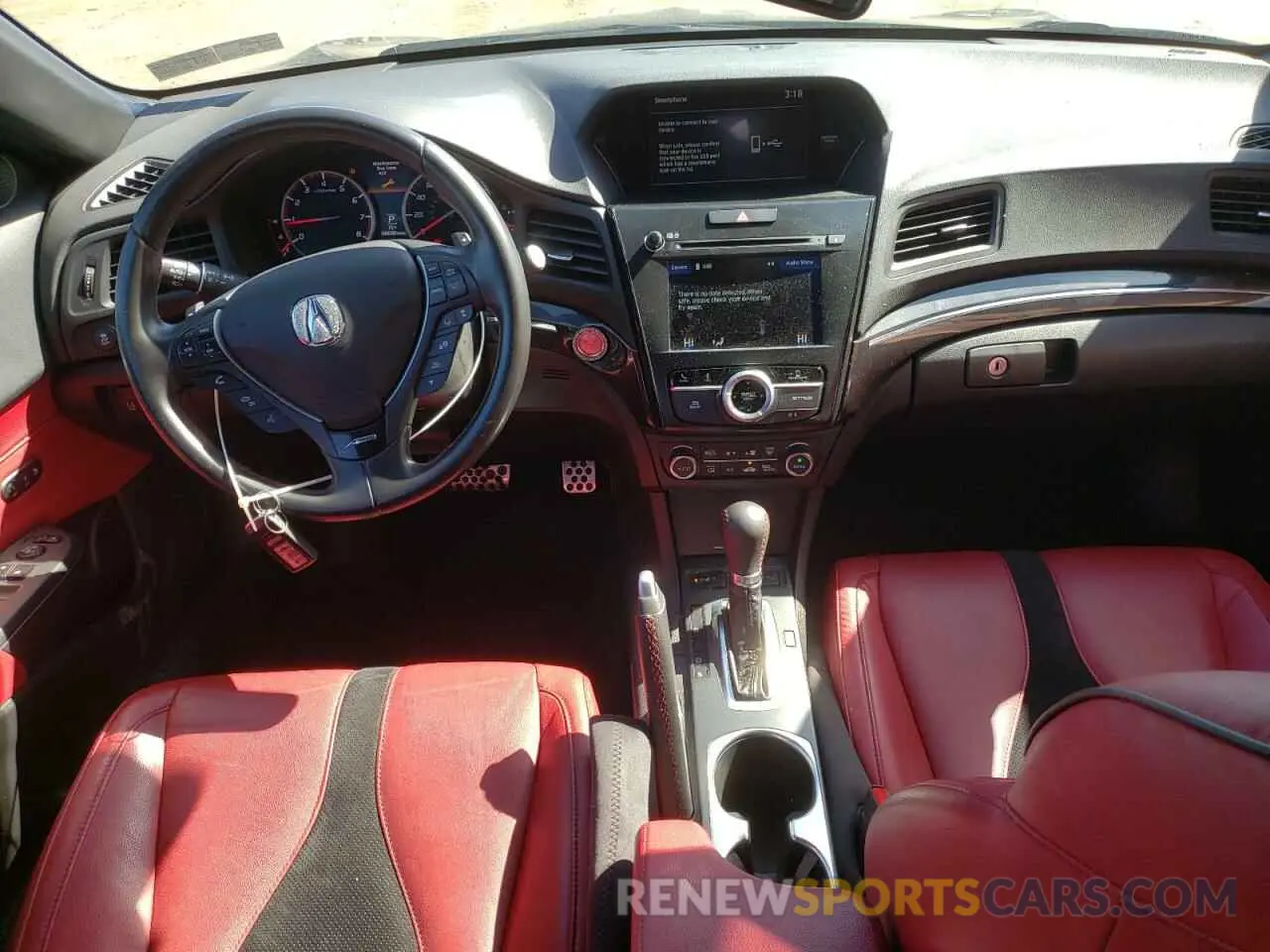 8 fotografías del automóvil dañado 19UDE2F89LA011445 ACURA ILX 2020