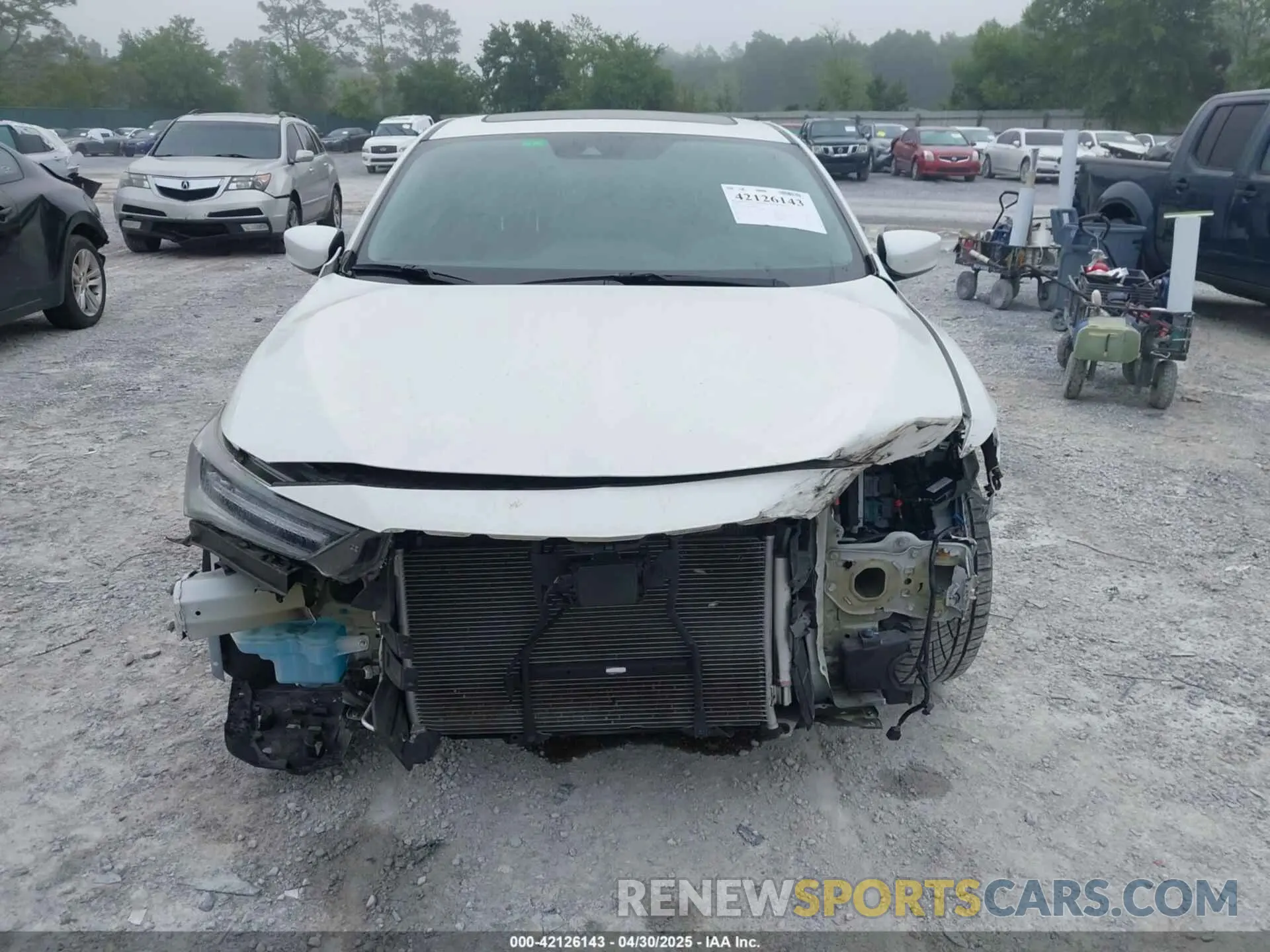 12 fotografías del automóvil dañado 19UDE2F30MA003028 ACURA ILX 2021
