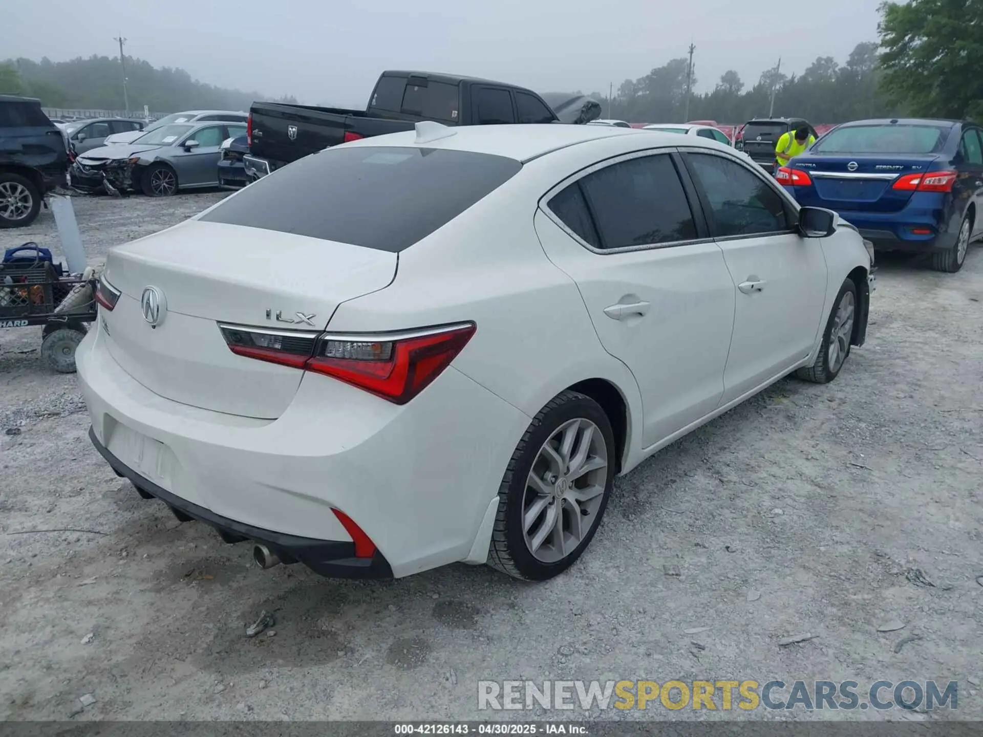 4 fotografías del automóvil dañado 19UDE2F30MA003028 ACURA ILX 2021