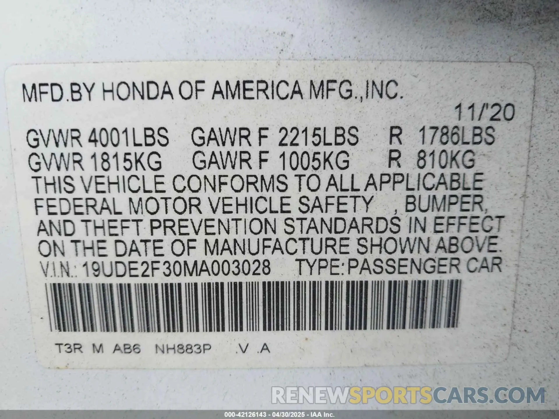 9 fotografías del automóvil dañado 19UDE2F30MA003028 ACURA ILX 2021