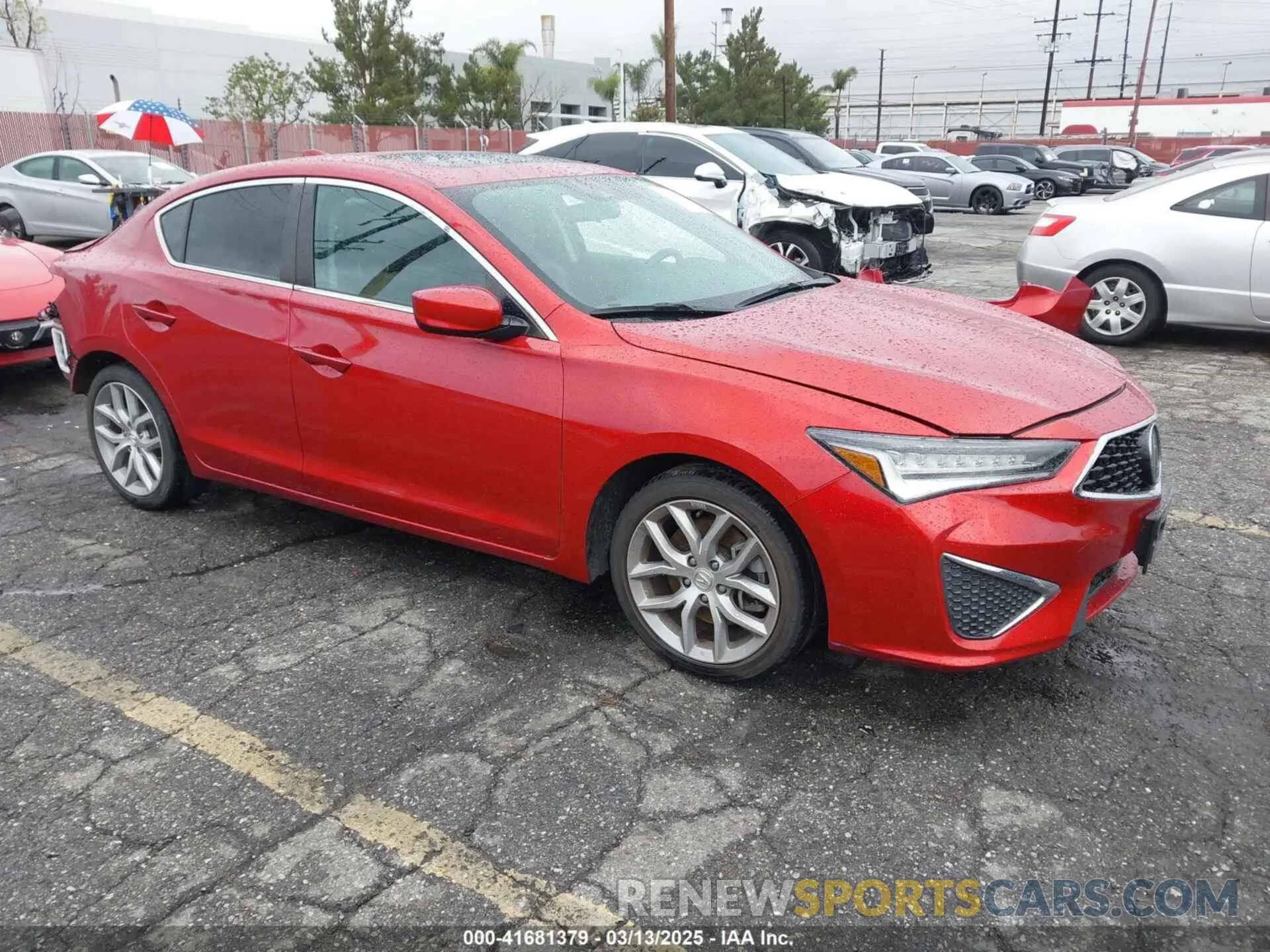 1 fotografías del automóvil dañado 19UDE2F31MA009226 ACURA ILX 2021