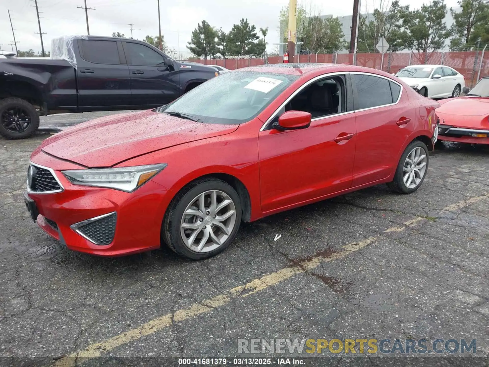 2 fotografías del automóvil dañado 19UDE2F31MA009226 ACURA ILX 2021
