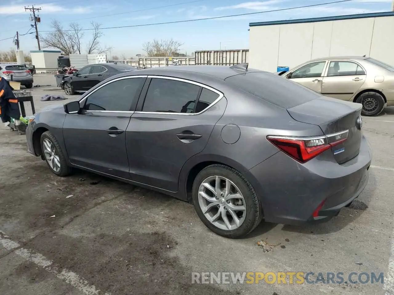 2 fotografías del automóvil dañado 19UDE2F32MA002978 ACURA ILX 2021