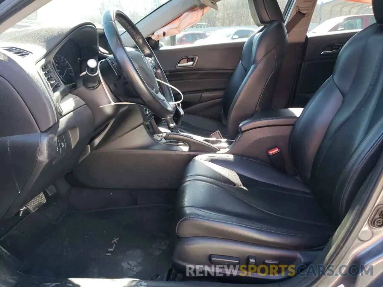 7 fotografías del automóvil dañado 19UDE2F37MA003947 ACURA ILX 2021