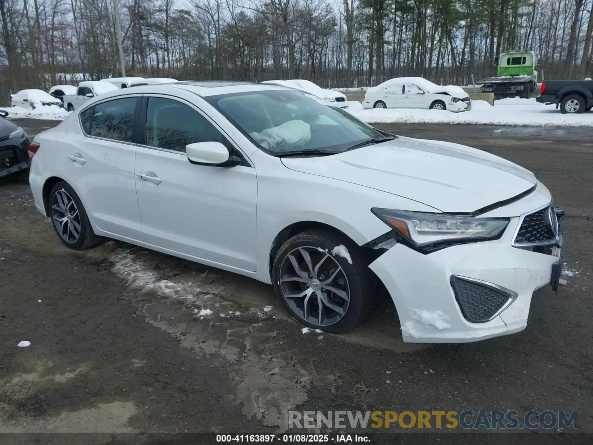 1 fotografías del automóvil dañado 19UDE2F71MA002375 ACURA ILX 2021