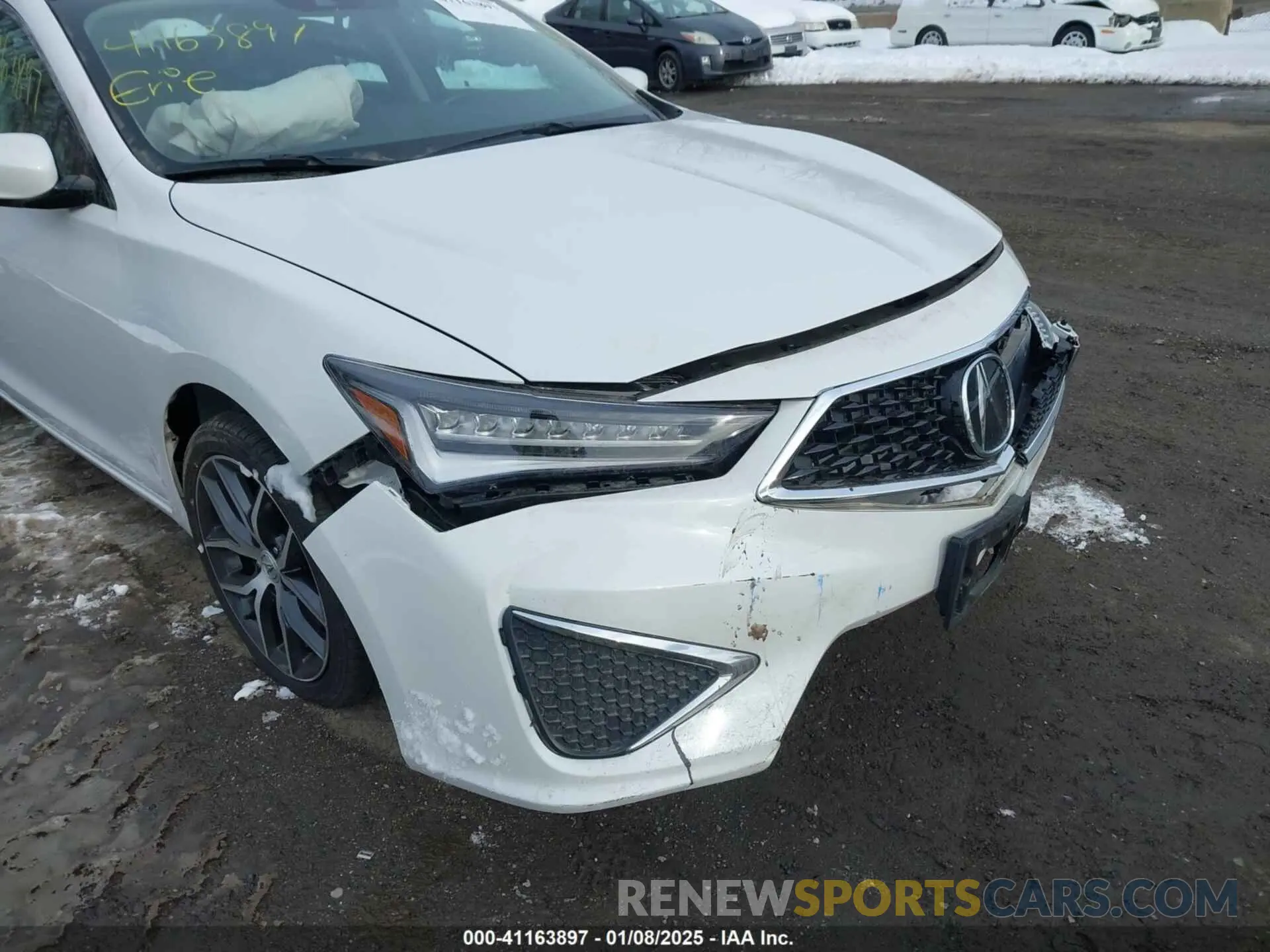 6 fotografías del automóvil dañado 19UDE2F71MA002375 ACURA ILX 2021