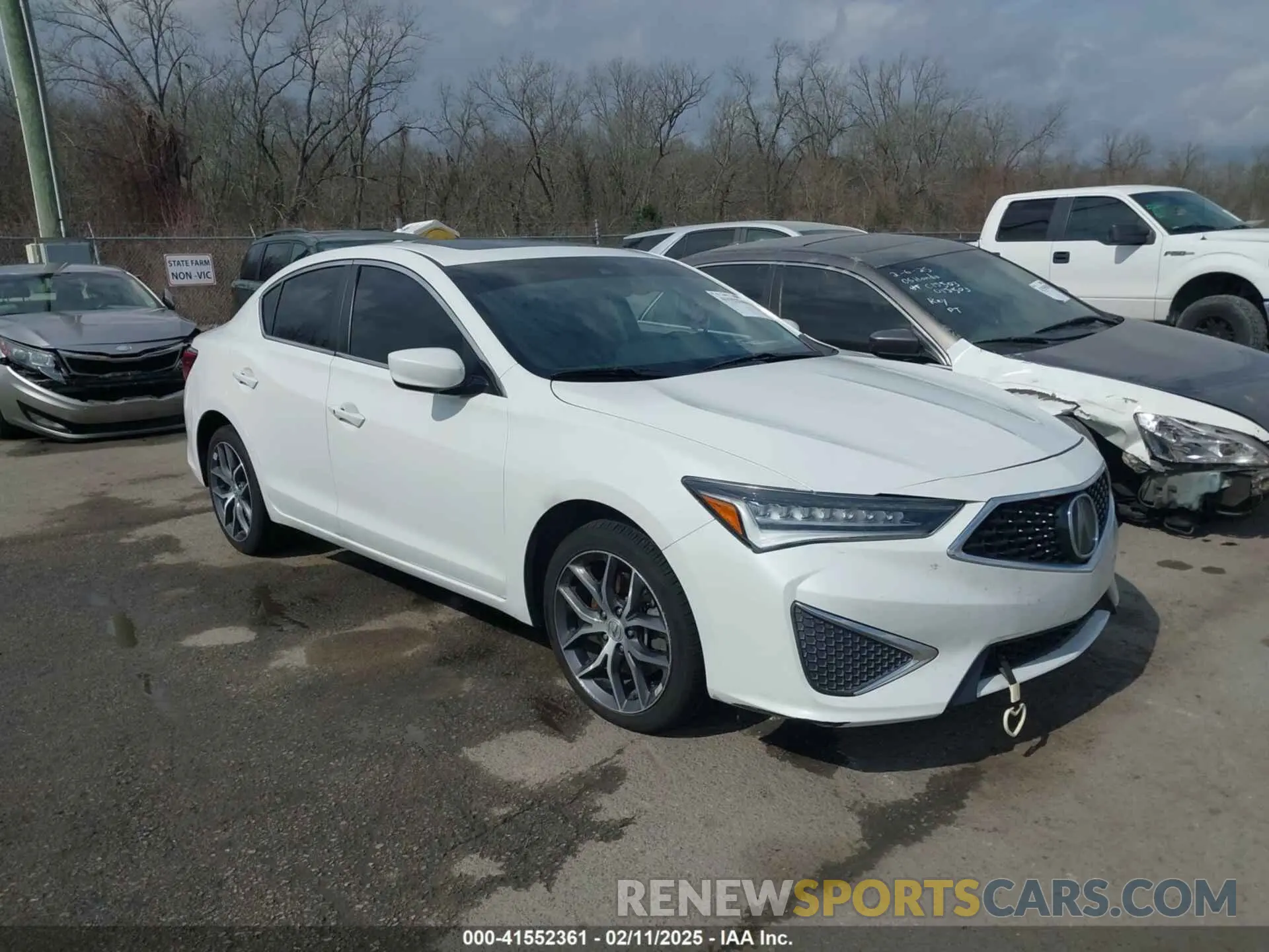 1 fotografías del automóvil dañado 19UDE2F71MA003719 ACURA ILX 2021
