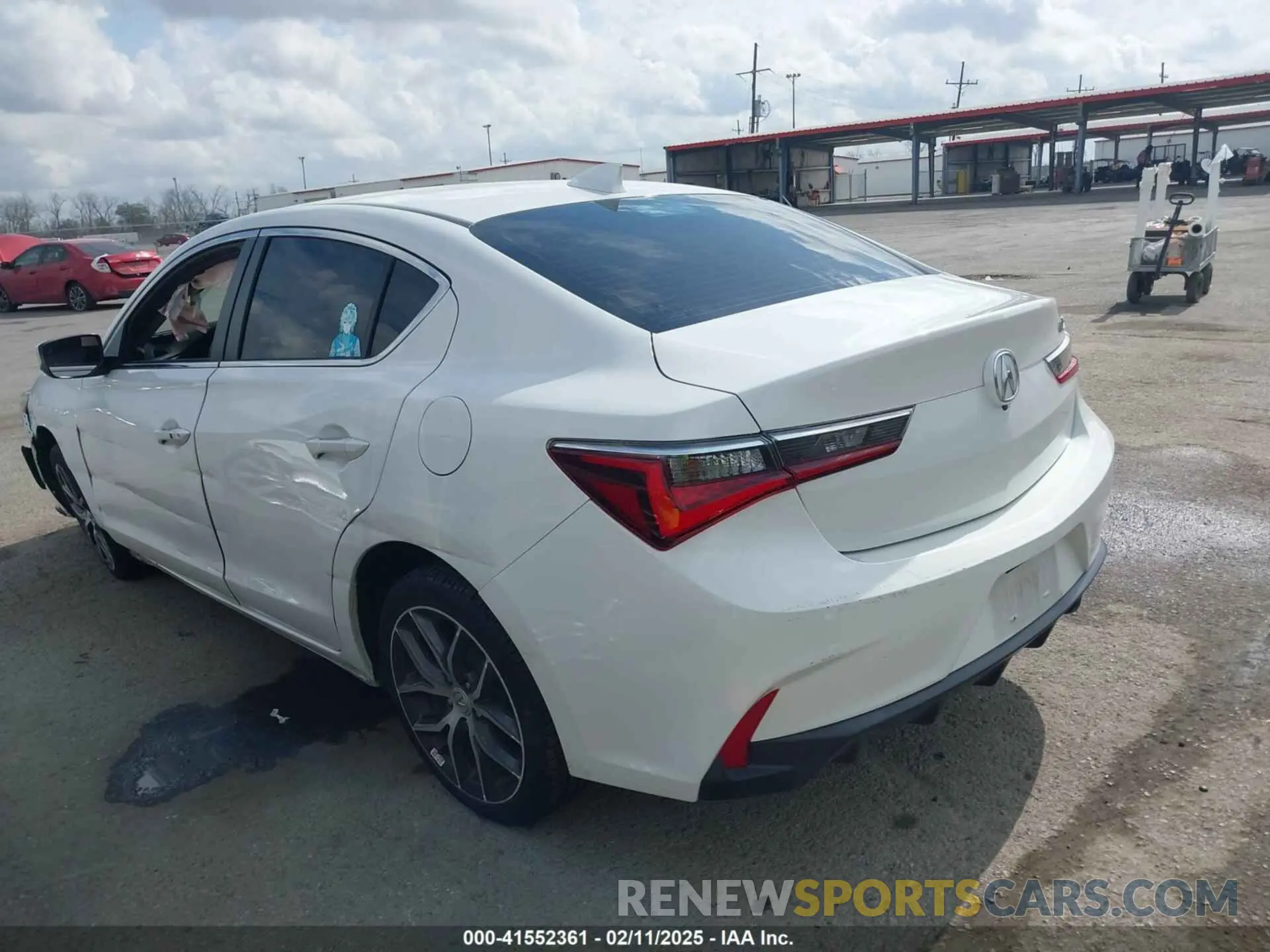 3 fotografías del automóvil dañado 19UDE2F71MA003719 ACURA ILX 2021
