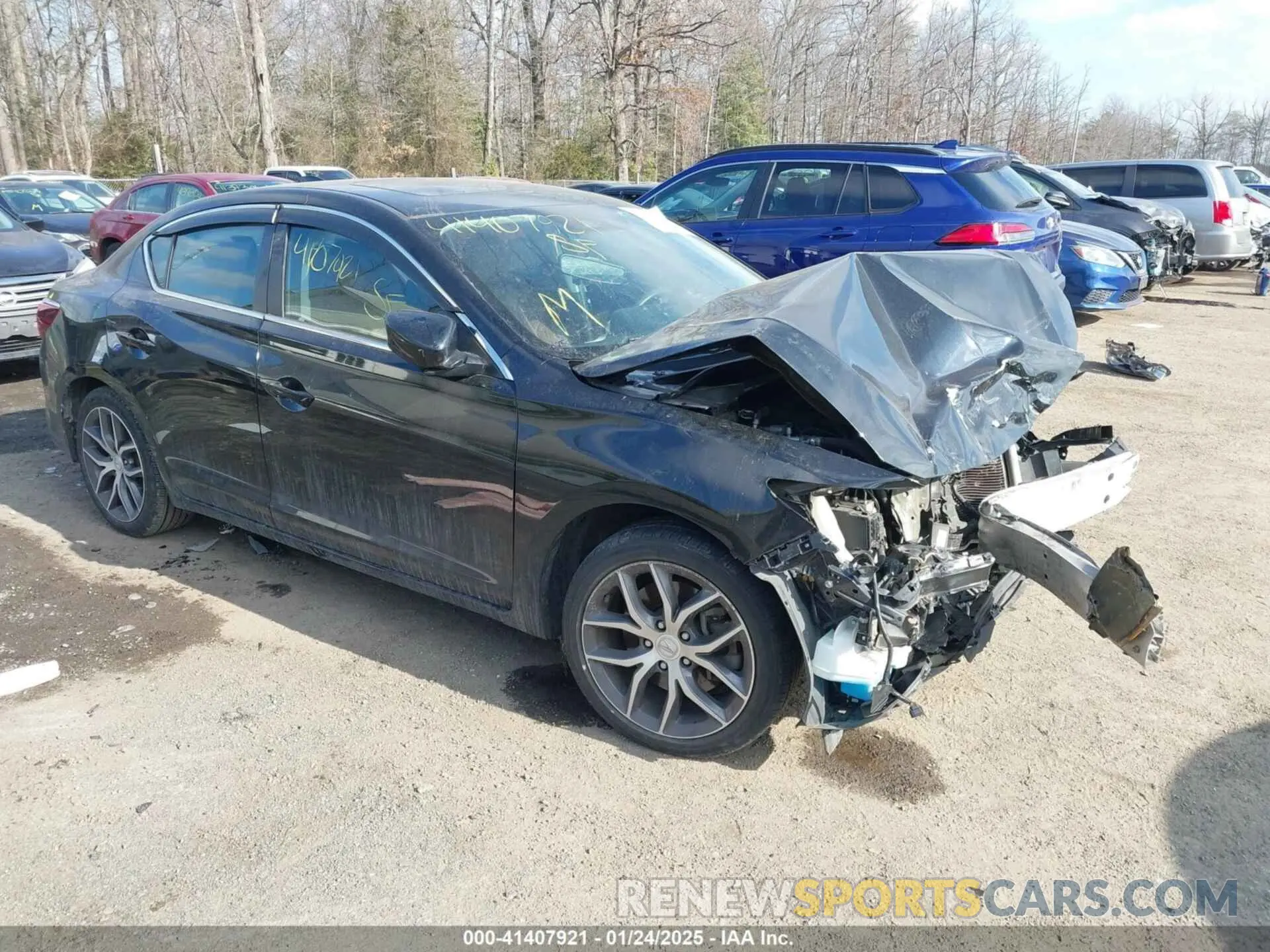 1 fotografías del automóvil dañado 19UDE2F72MA010078 ACURA ILX 2021
