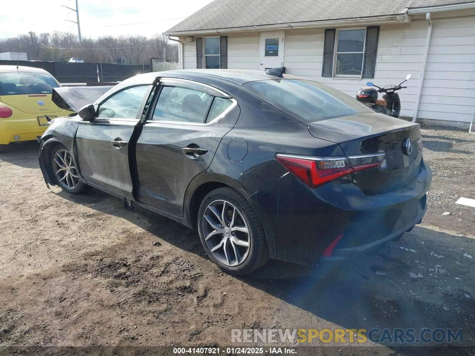 3 fotografías del automóvil dañado 19UDE2F72MA010078 ACURA ILX 2021