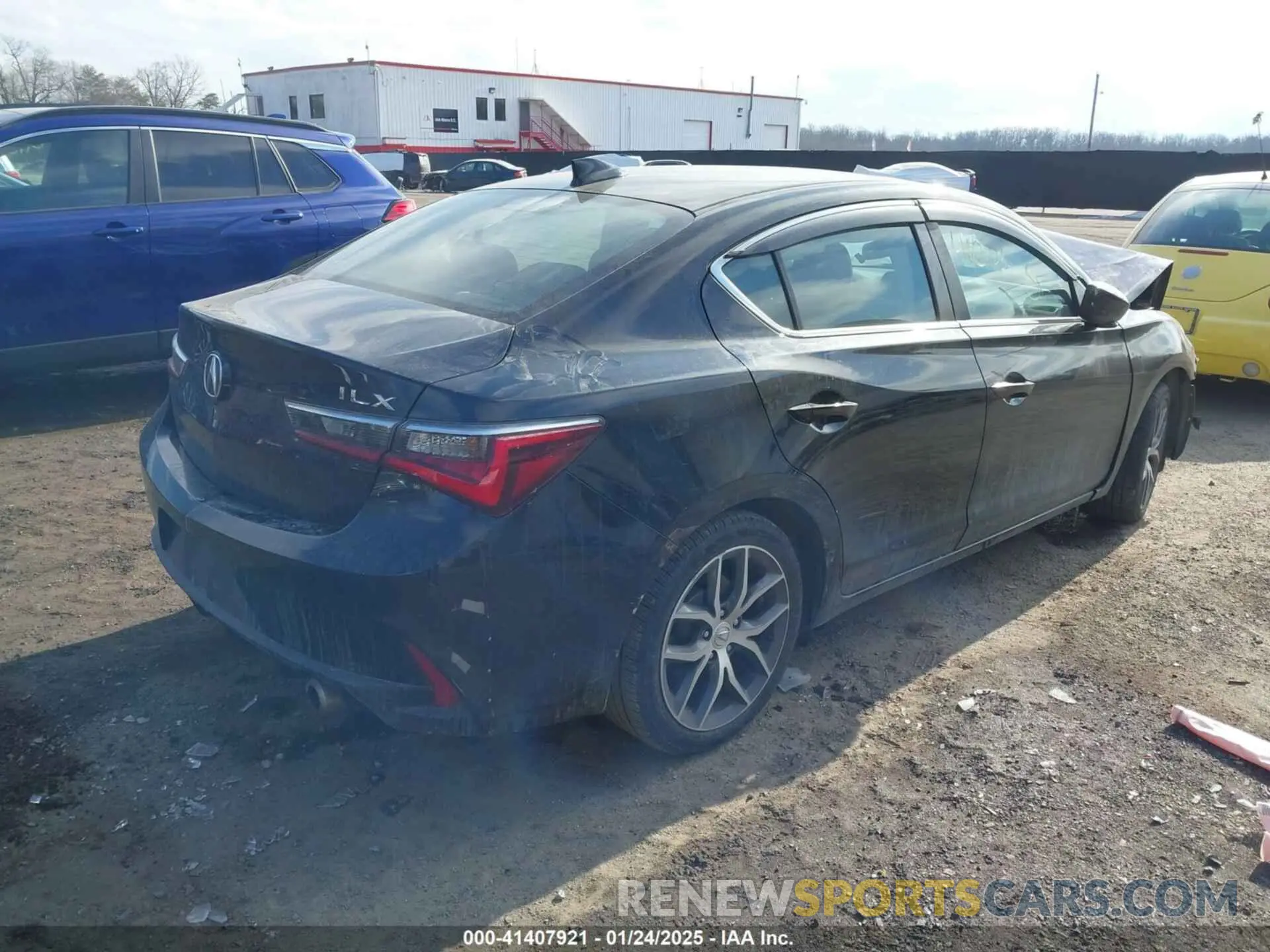 4 fotografías del automóvil dañado 19UDE2F72MA010078 ACURA ILX 2021