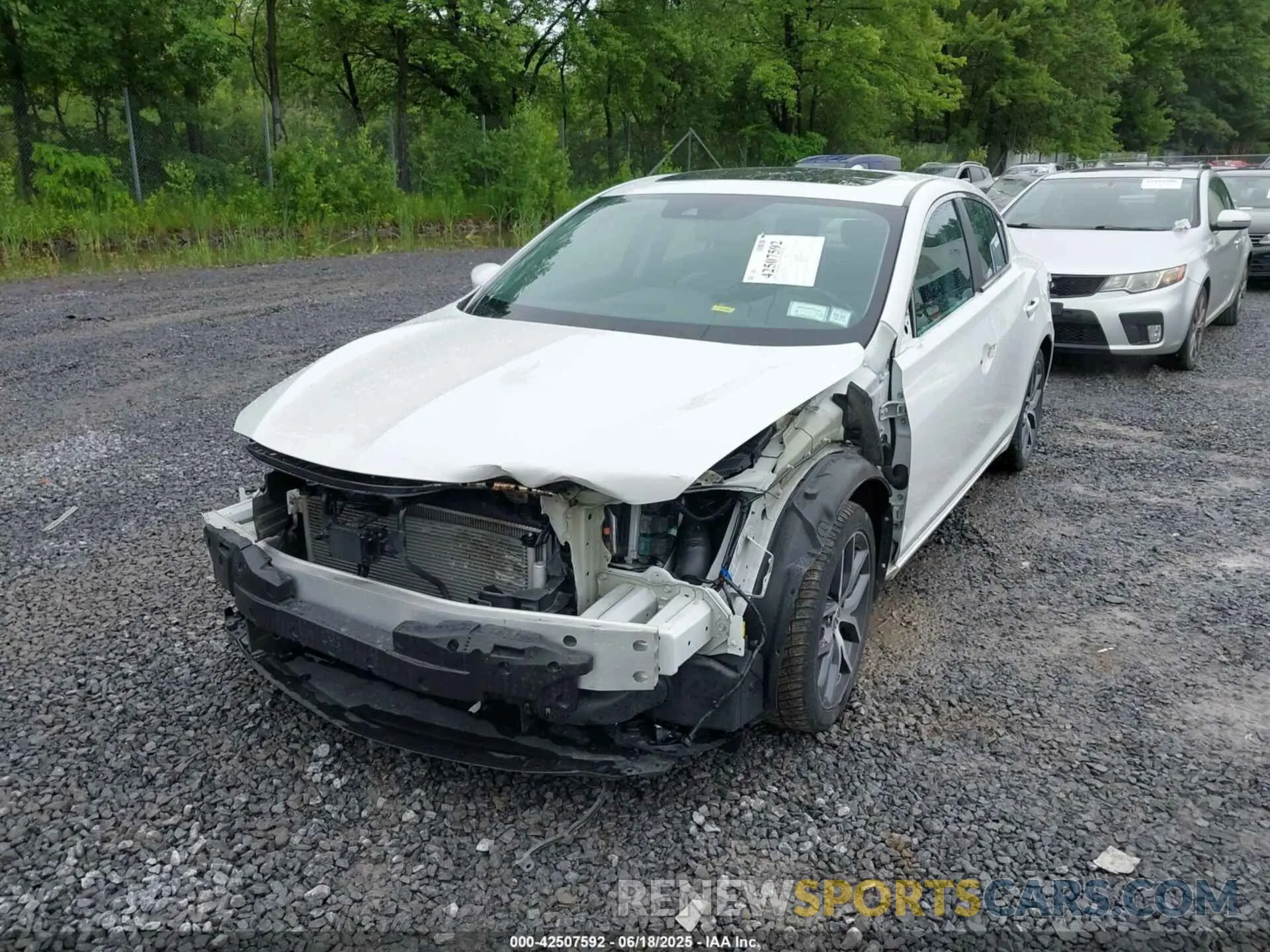 6 fotografías del automóvil dañado 19UDE2F73MA005388 ACURA ILX 2021