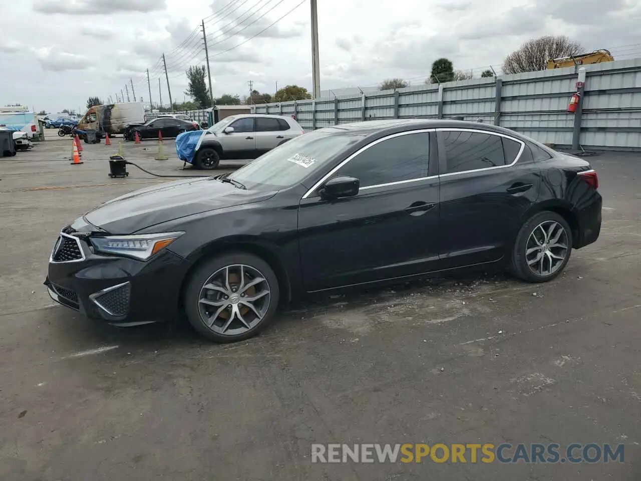 1 fotografías del automóvil dañado 19UDE2F73MA011529 ACURA ILX 2021