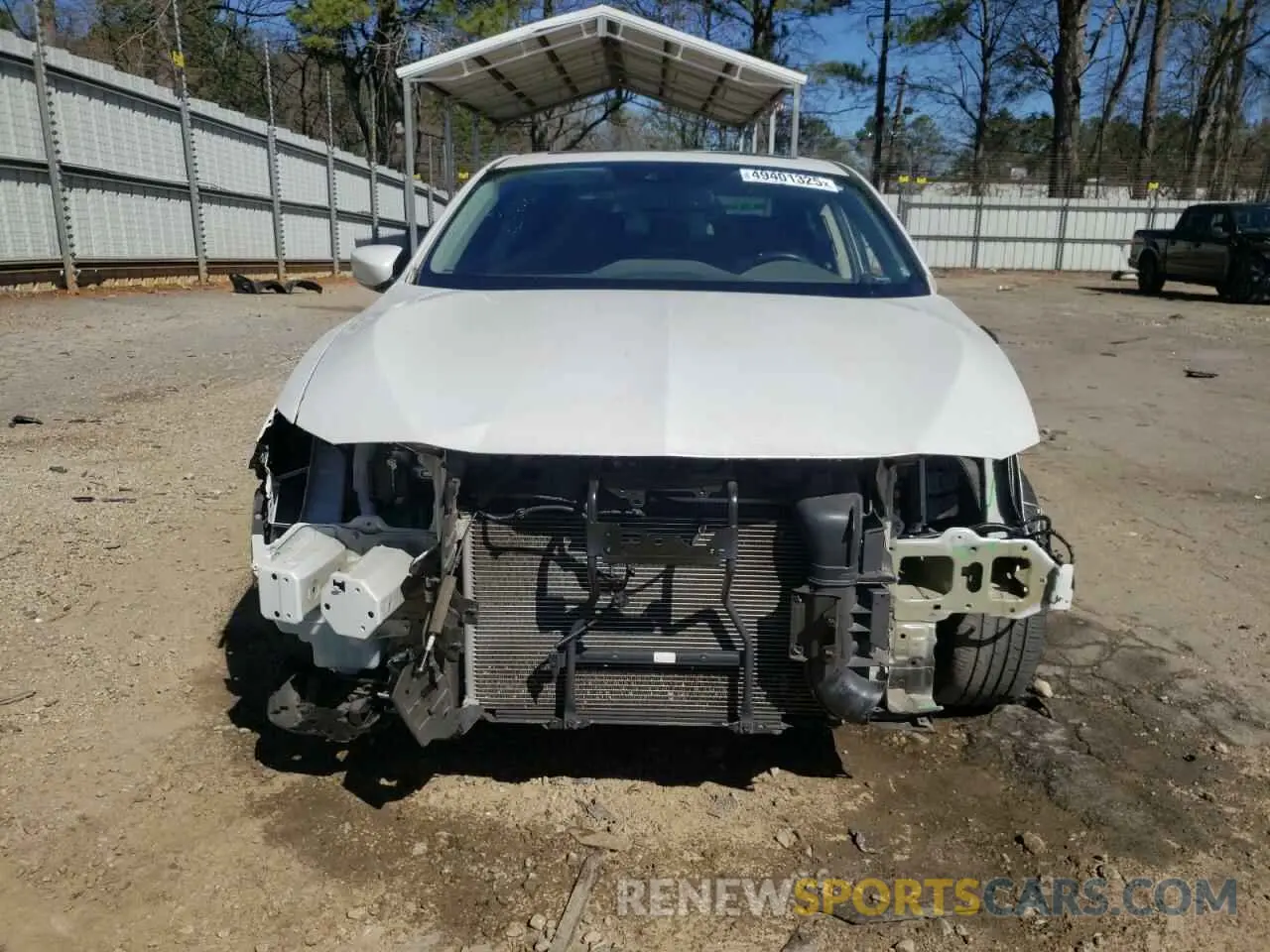 5 fotografías del automóvil dañado 19UDE2F74MA001124 ACURA ILX 2021
