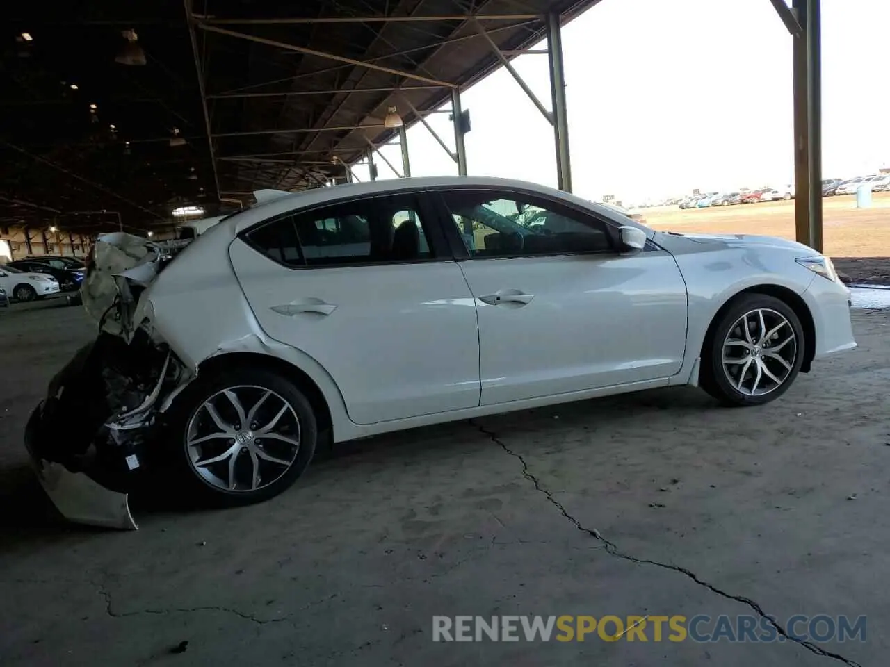 3 fotografías del automóvil dañado 19UDE2F74MA001186 ACURA ILX 2021