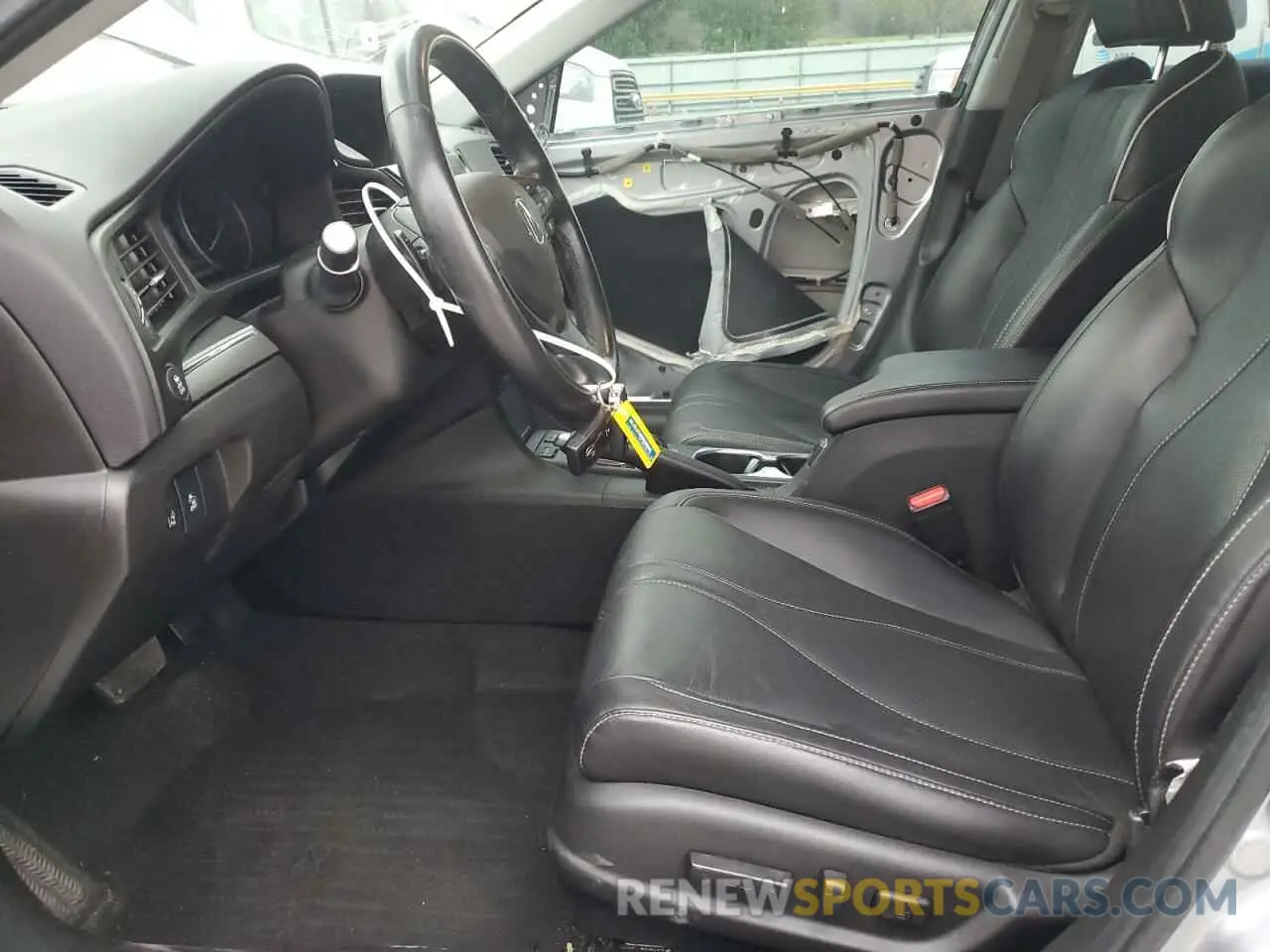 7 fotografías del automóvil dañado 19UDE2F74MA003343 ACURA ILX 2021