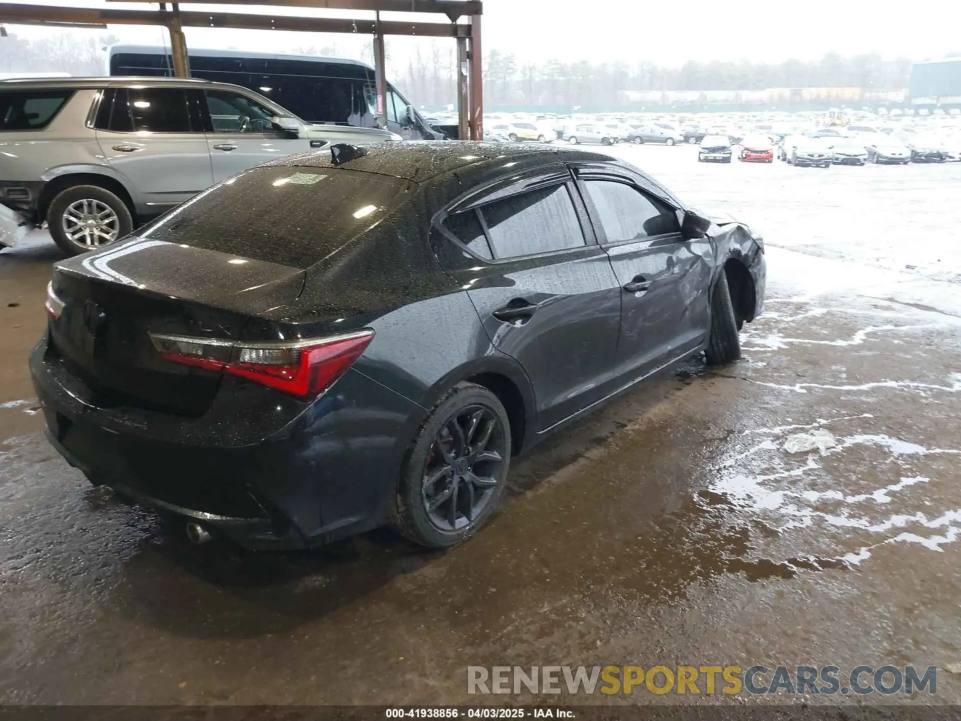 4 fotografías del automóvil dañado 19UDE2F74MA003794 ACURA ILX 2021