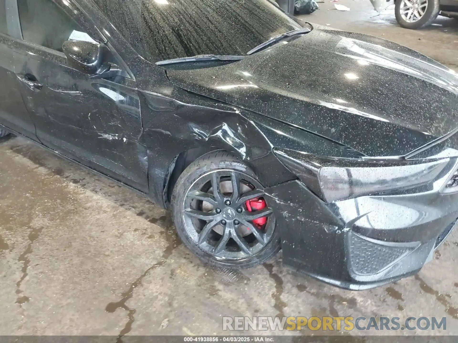 6 fotografías del automóvil dañado 19UDE2F74MA003794 ACURA ILX 2021