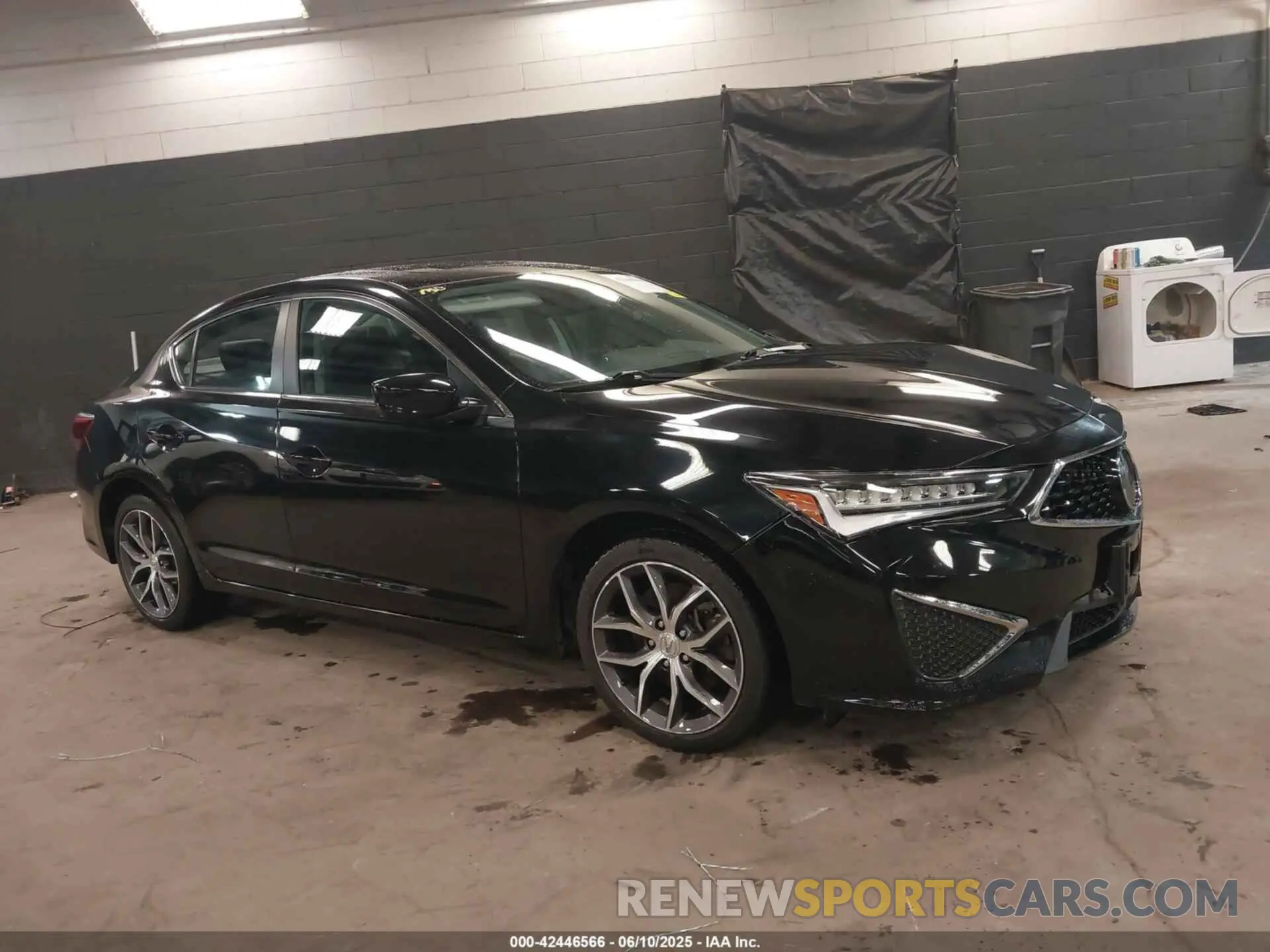 1 fotografías del automóvil dañado 19UDE2F74MA009630 ACURA ILX 2021