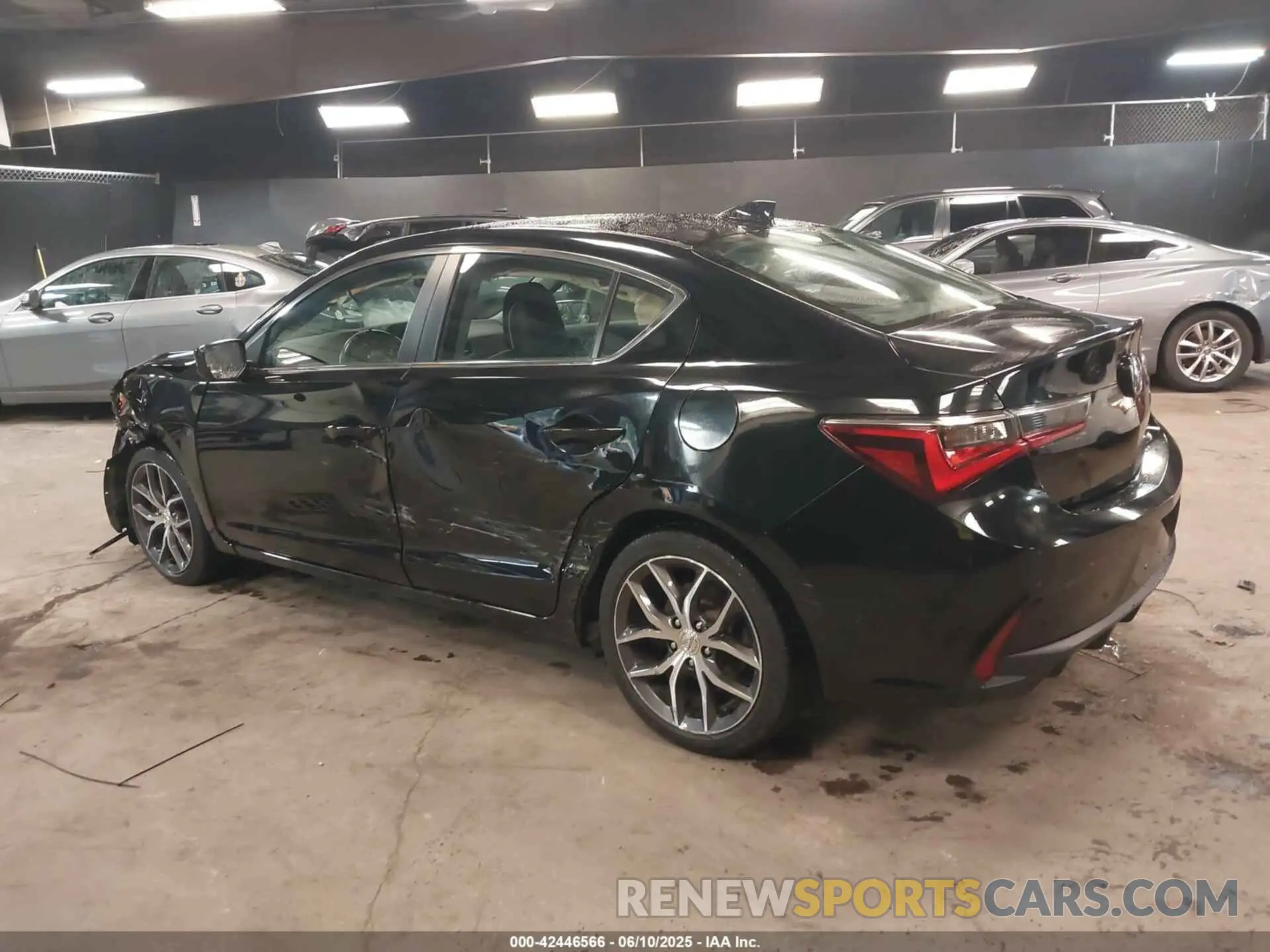 3 fotografías del automóvil dañado 19UDE2F74MA009630 ACURA ILX 2021