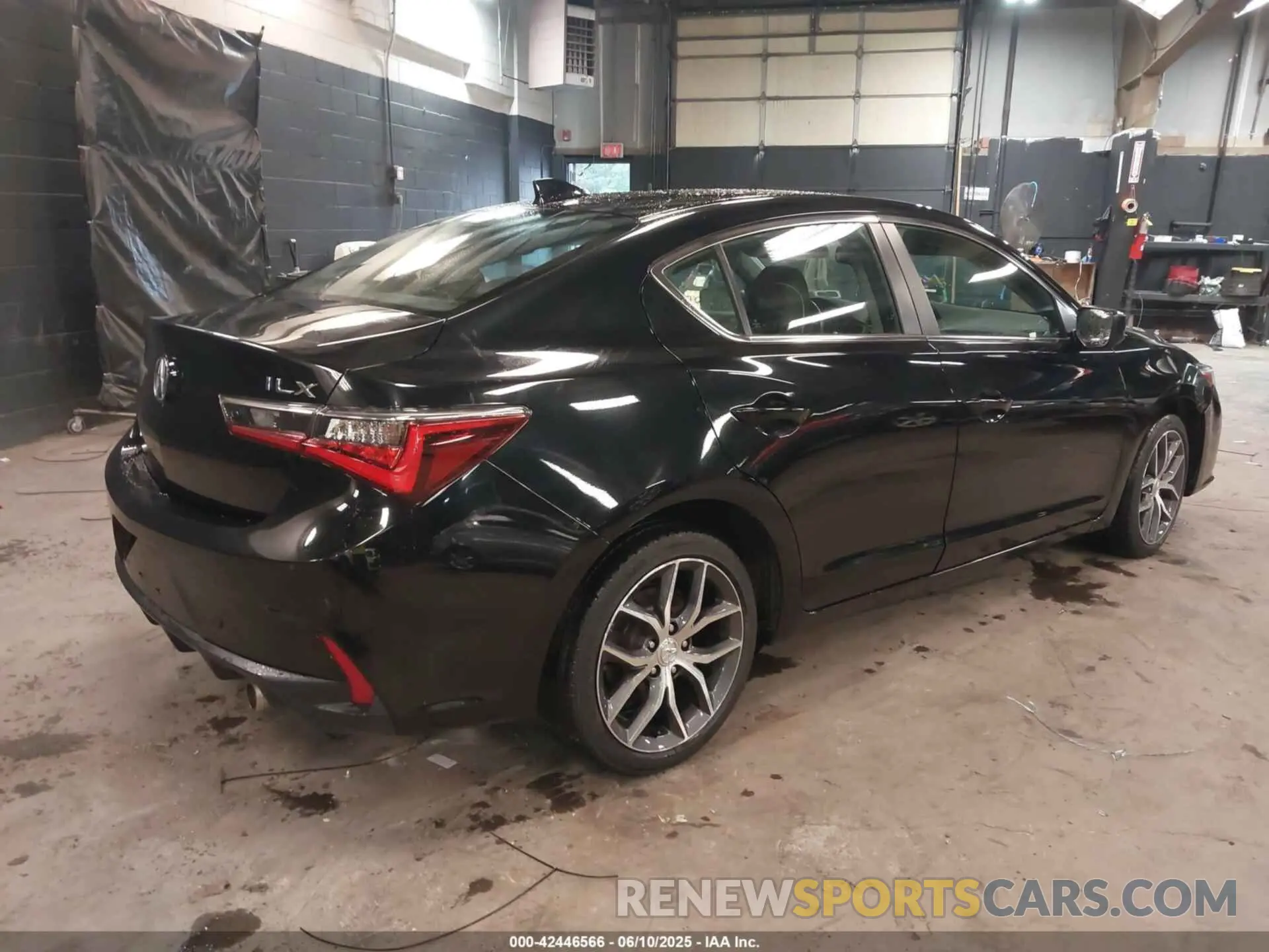 4 fotografías del automóvil dañado 19UDE2F74MA009630 ACURA ILX 2021