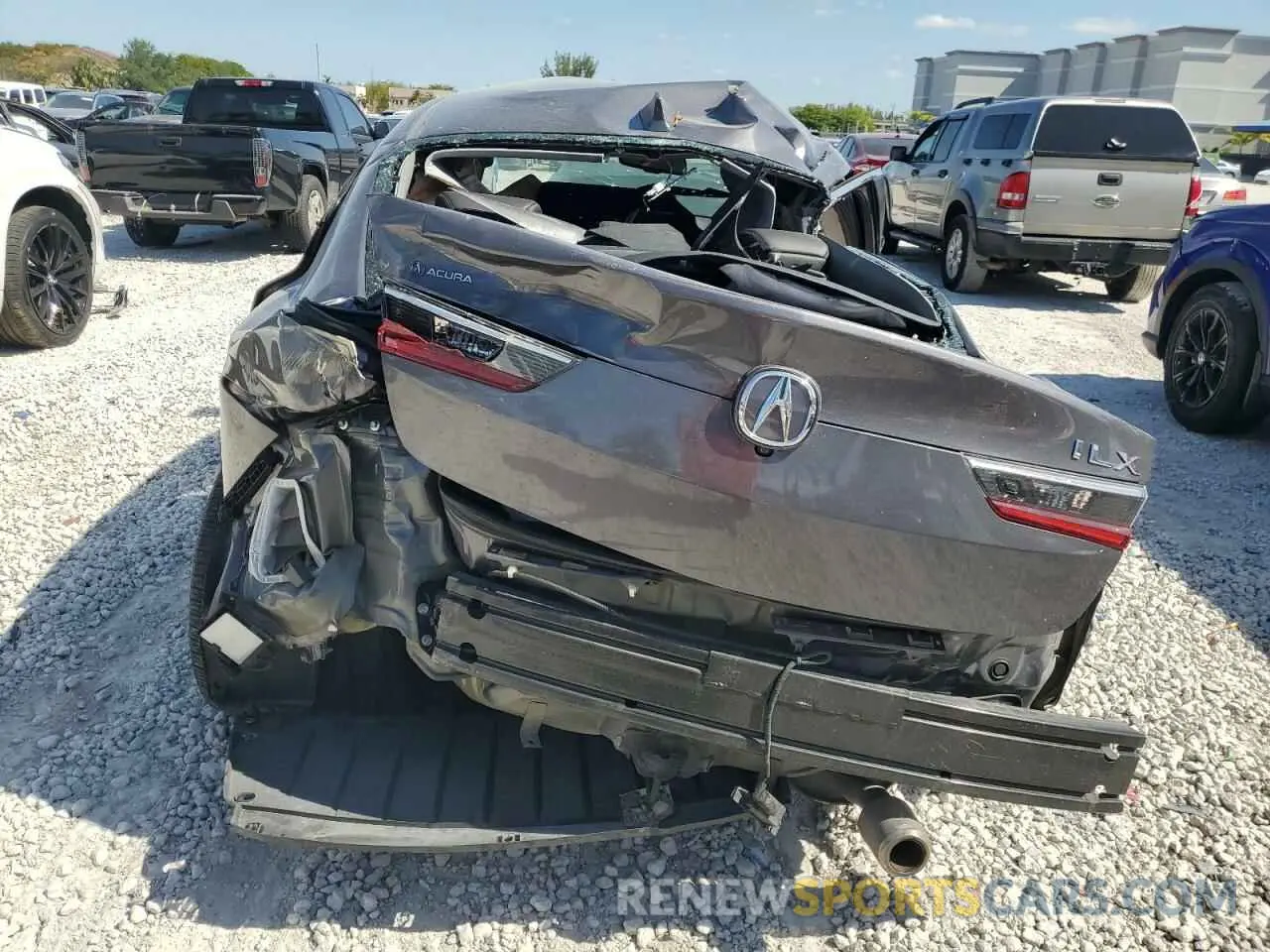 6 fotografías del automóvil dañado 19UDE2F76MA003618 ACURA ILX 2021