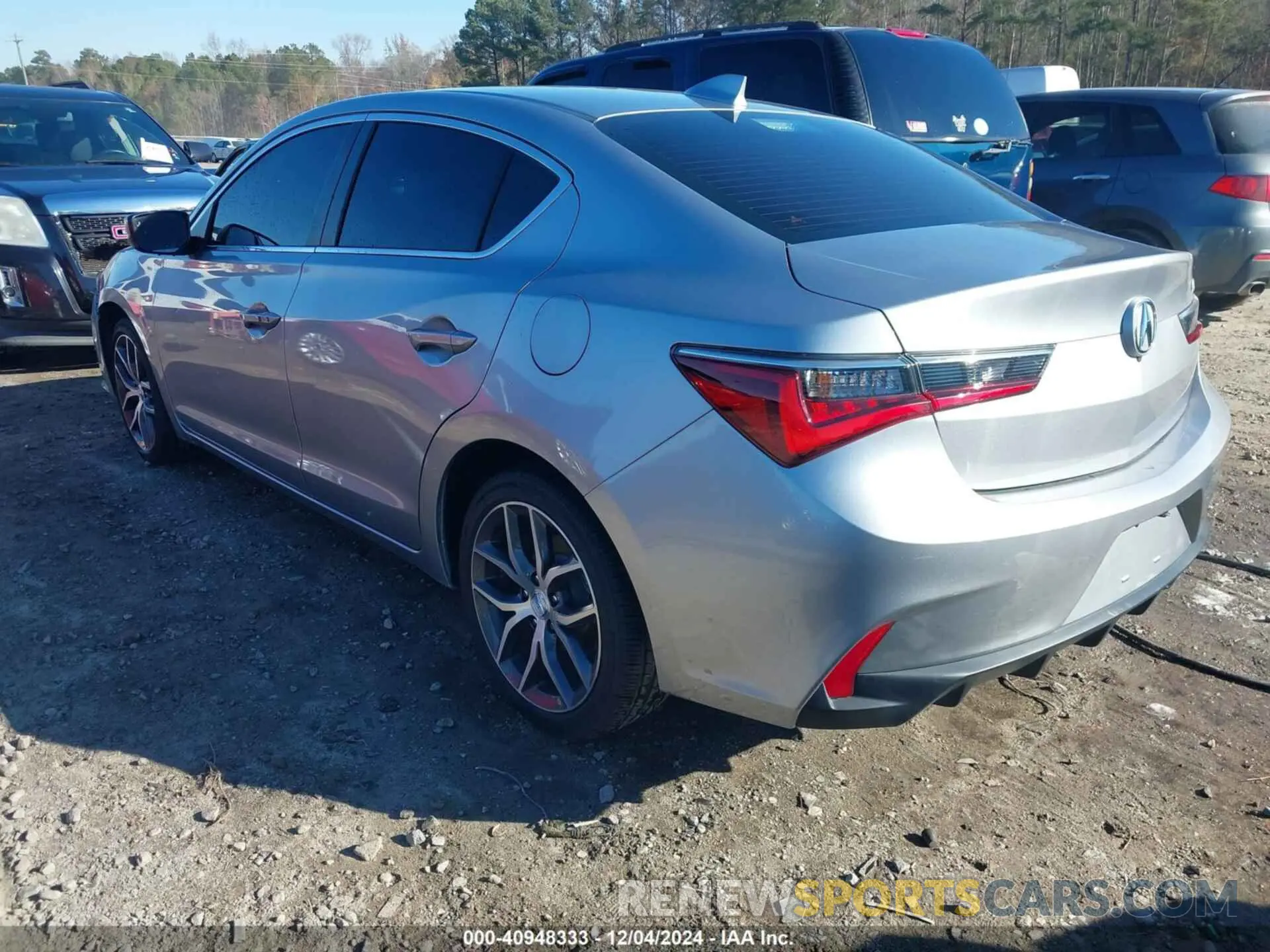 3 fotografías del automóvil dañado 19UDE2F77MA002431 ACURA ILX 2021